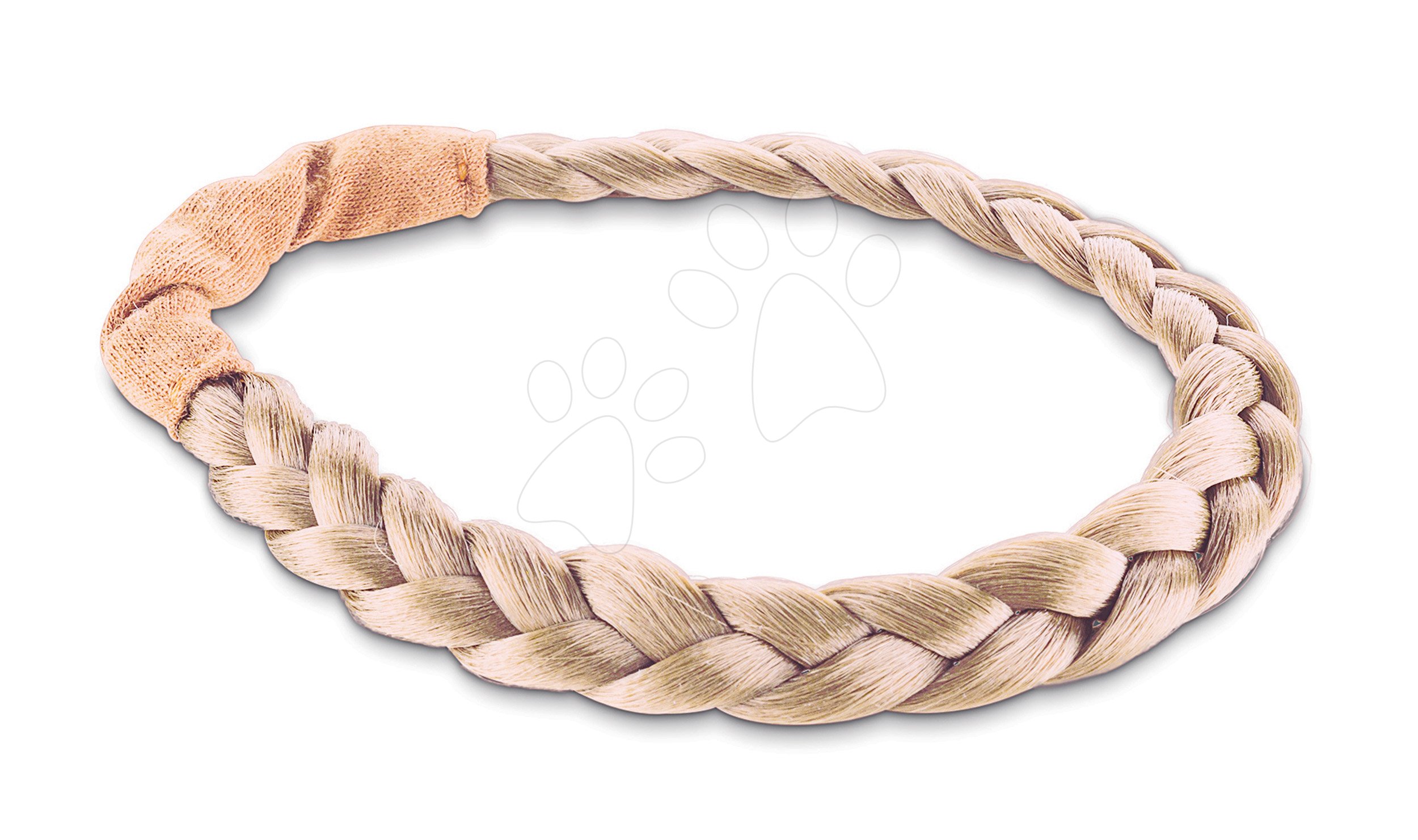 Hajpánt Braid Headbands Ma Corolle barna 36 cm nagyságú játékbabára 4 évtől