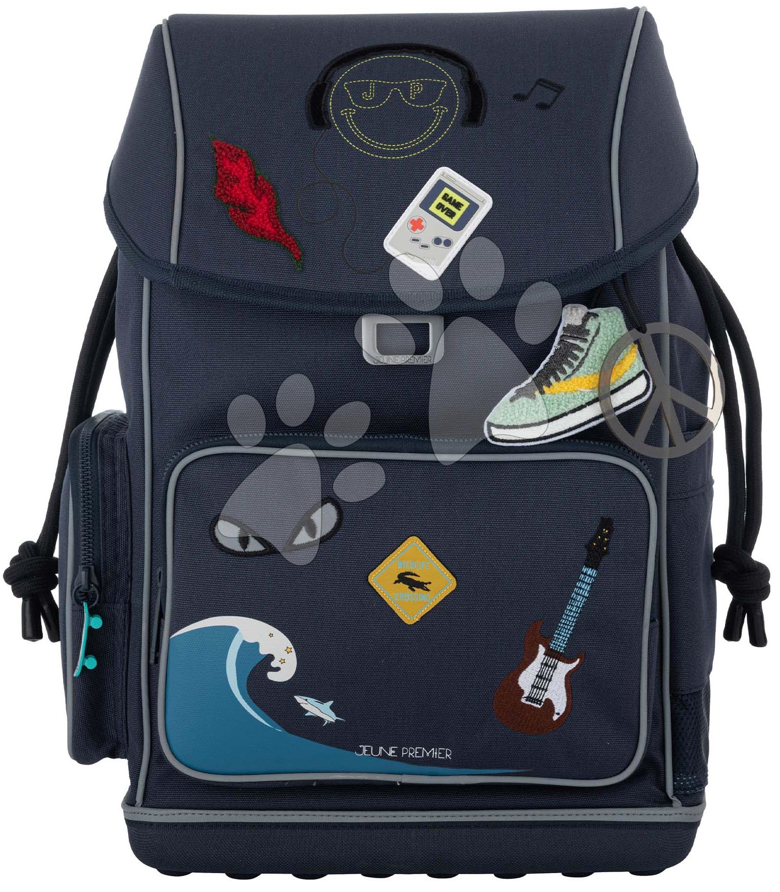 Školské tašky a batohy - Školský batoh veľký Ergomaxx Mr. Gadget Jeune Premier ergonomický luxusné prevedenie 39*26 cm