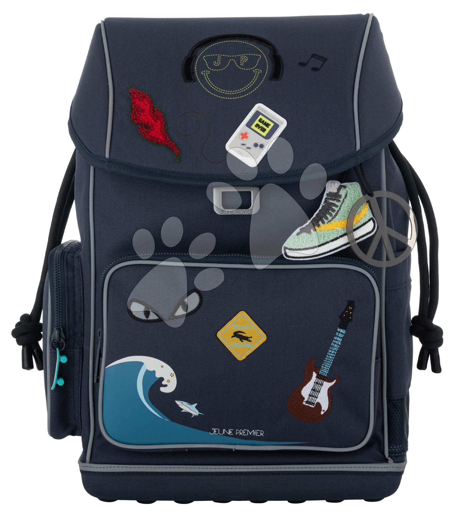 Školský batoh veľký Ergonomic Backpack Mr. Gadget Jeune Premier ergonomický luxusné prevedenie 39*26 cm