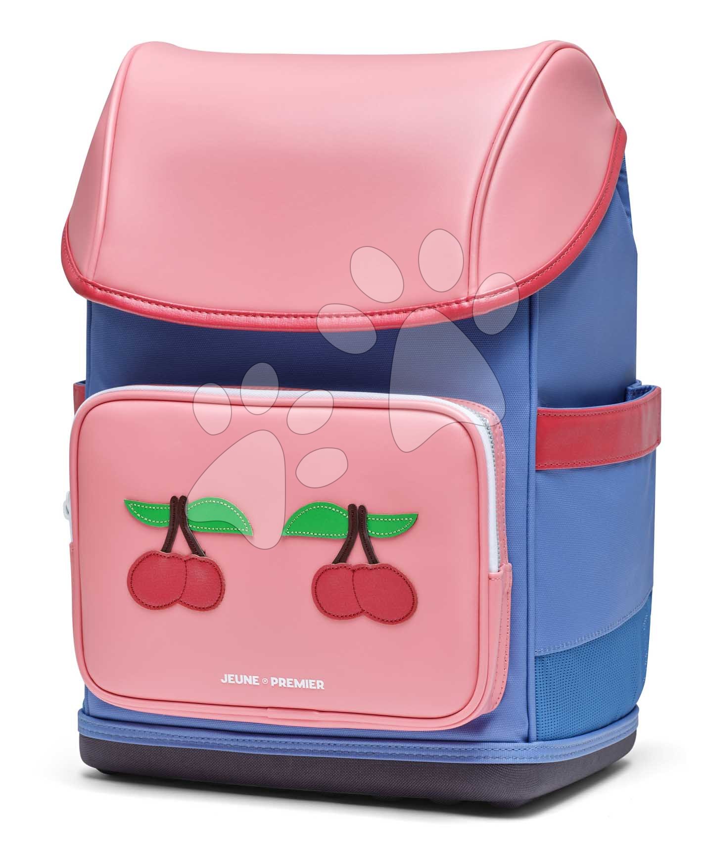 Školský batoh veľký Ergomaxx Cherry Pink Jeune Premier ergonomický luxusné prevedenie 42*27 cm