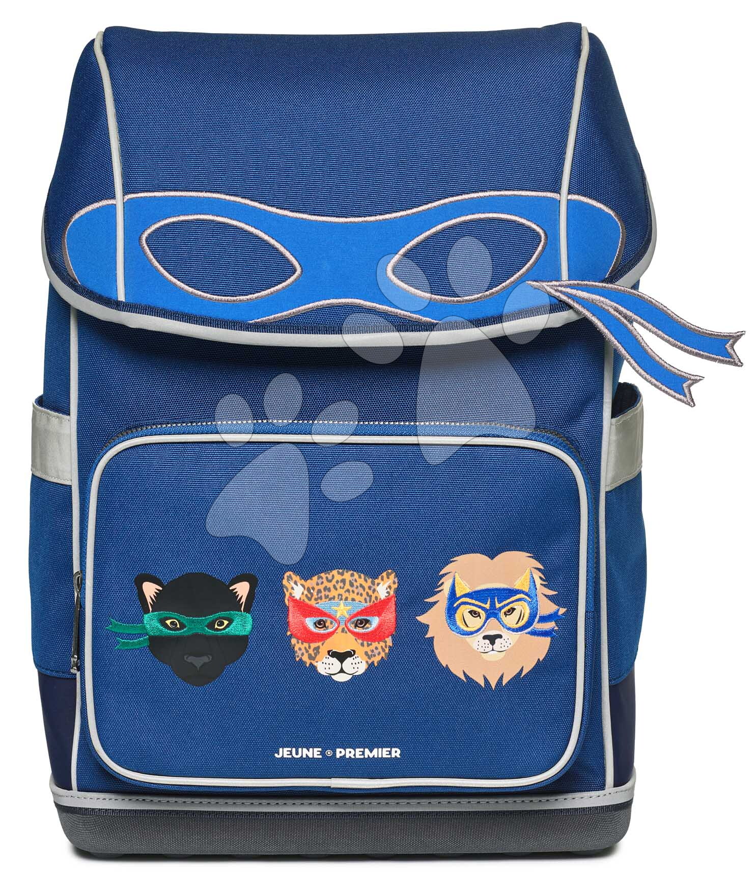 Školský batoh veľký Ergomaxx Supercats Jeune Premier ergonomický luxusné prevedenie 42*27 cm