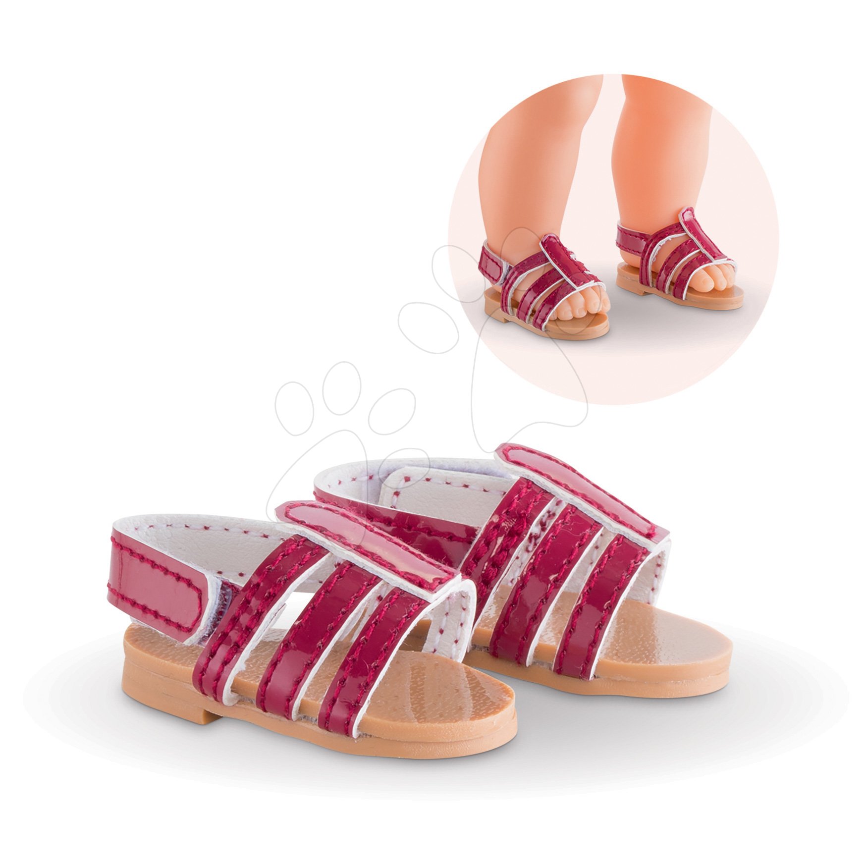 Cipellők Sandals Cherry Ma Corolle 36 cm játékbabának 4 évtől