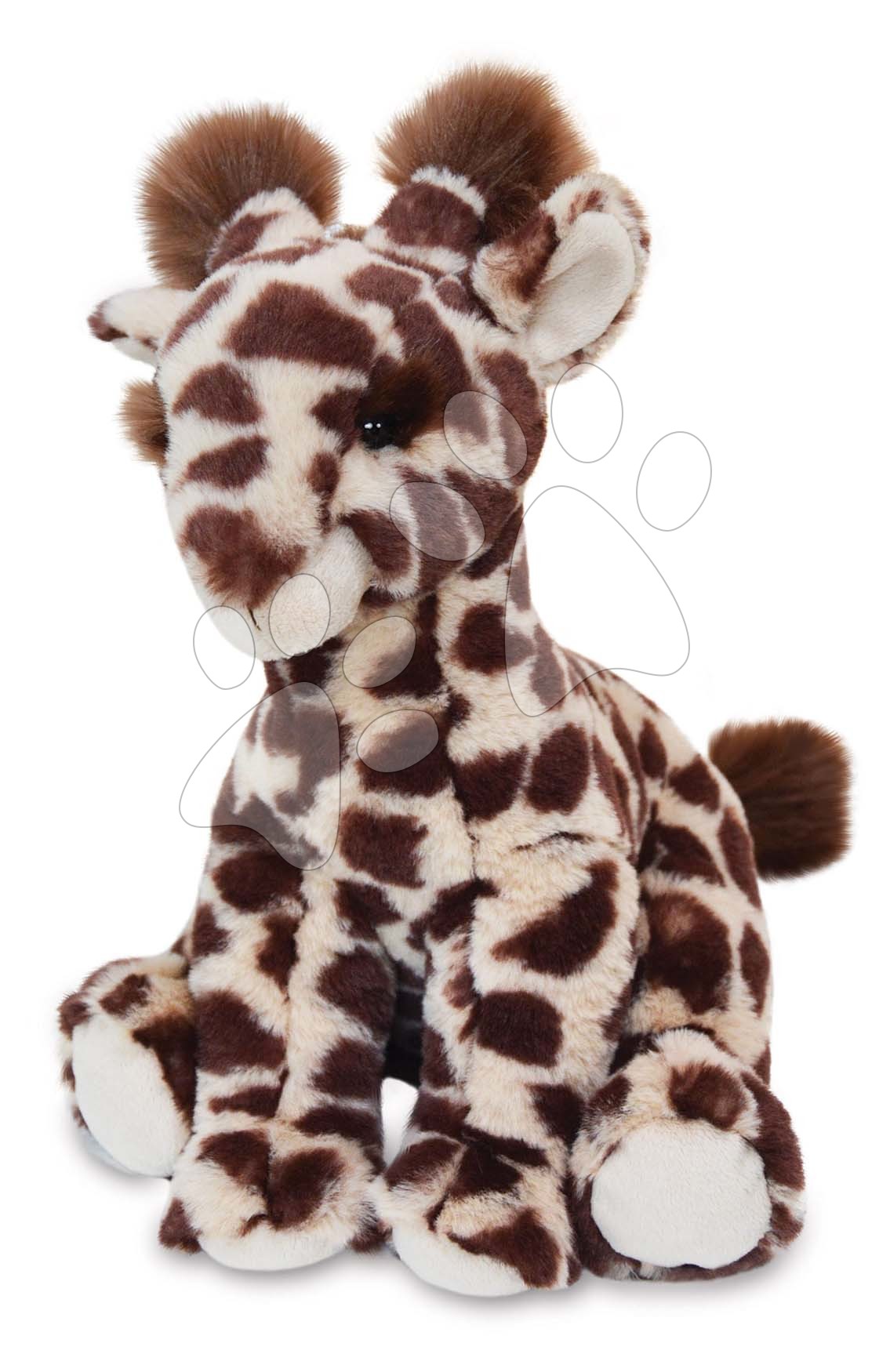 Plyšová žirafa Lisi the Giraffe Histoire d’ Ours hnedá 30 cm v darčekovom balení od 0 mes