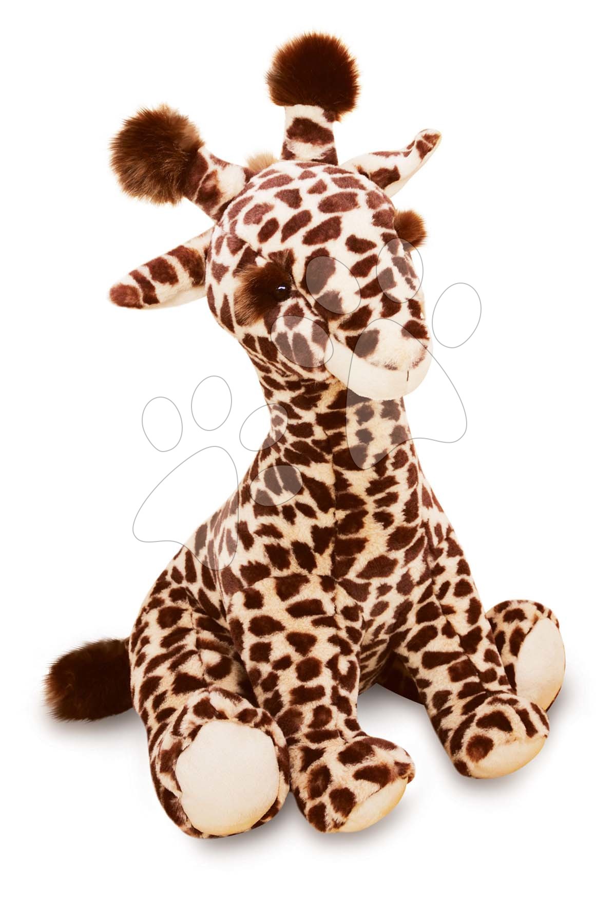 Plüss zsiráf Lisi the Giraffe Histoire d’ Ours barna 50 cm 0 hó-tól