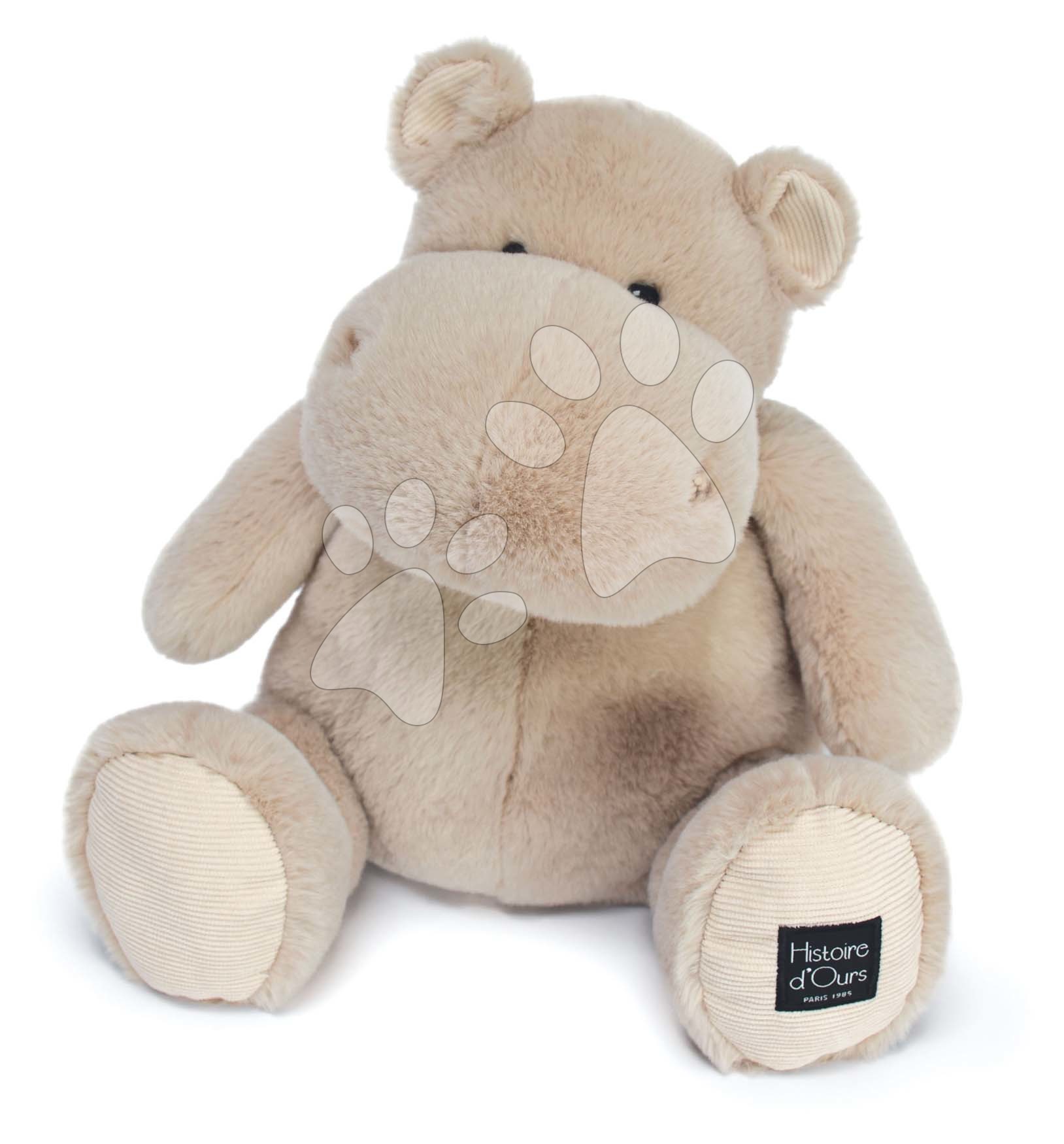 E-shop Plyšový hroch Hip' Cool Hippo Cocooning Histoire d’ Ours béžový 40 cm od 0 mes