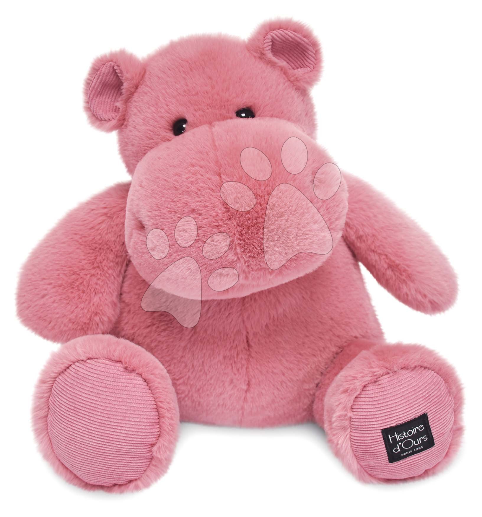 E-shop Plyšový hroch Hip' Fun Hippo Exotique Histoire d’ Ours ružový 40 cm od 0 mes