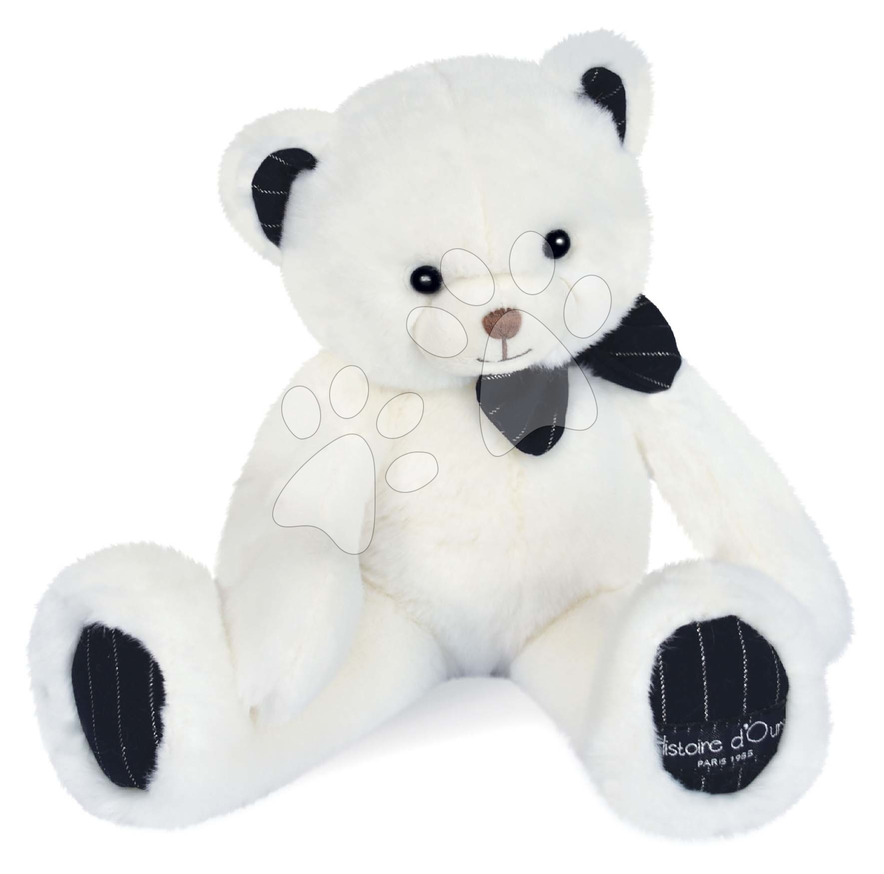 E-shop Plyšový medvedík Bear Ivory Les Preppy Chics Histoire d’ Ours biely 30 cm v darčekovom balení od 0 mes