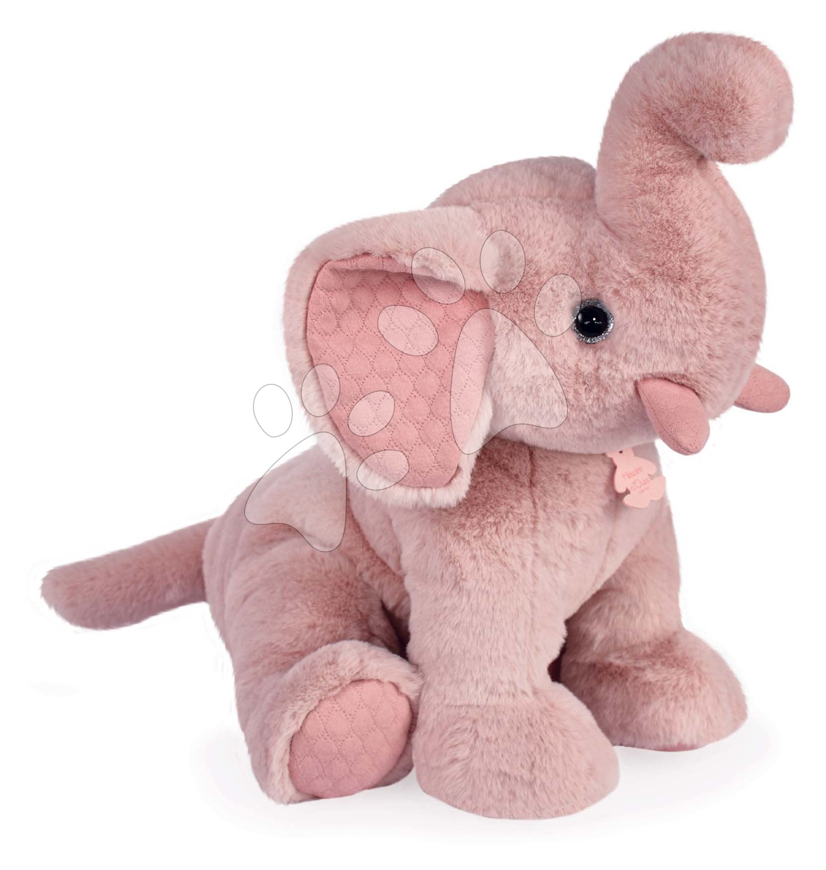 E-shop Plyšový sloník Elephant Powder Pink Les Preppy Chics Histoire d’ Ours ružový 45 cm od 0 mes