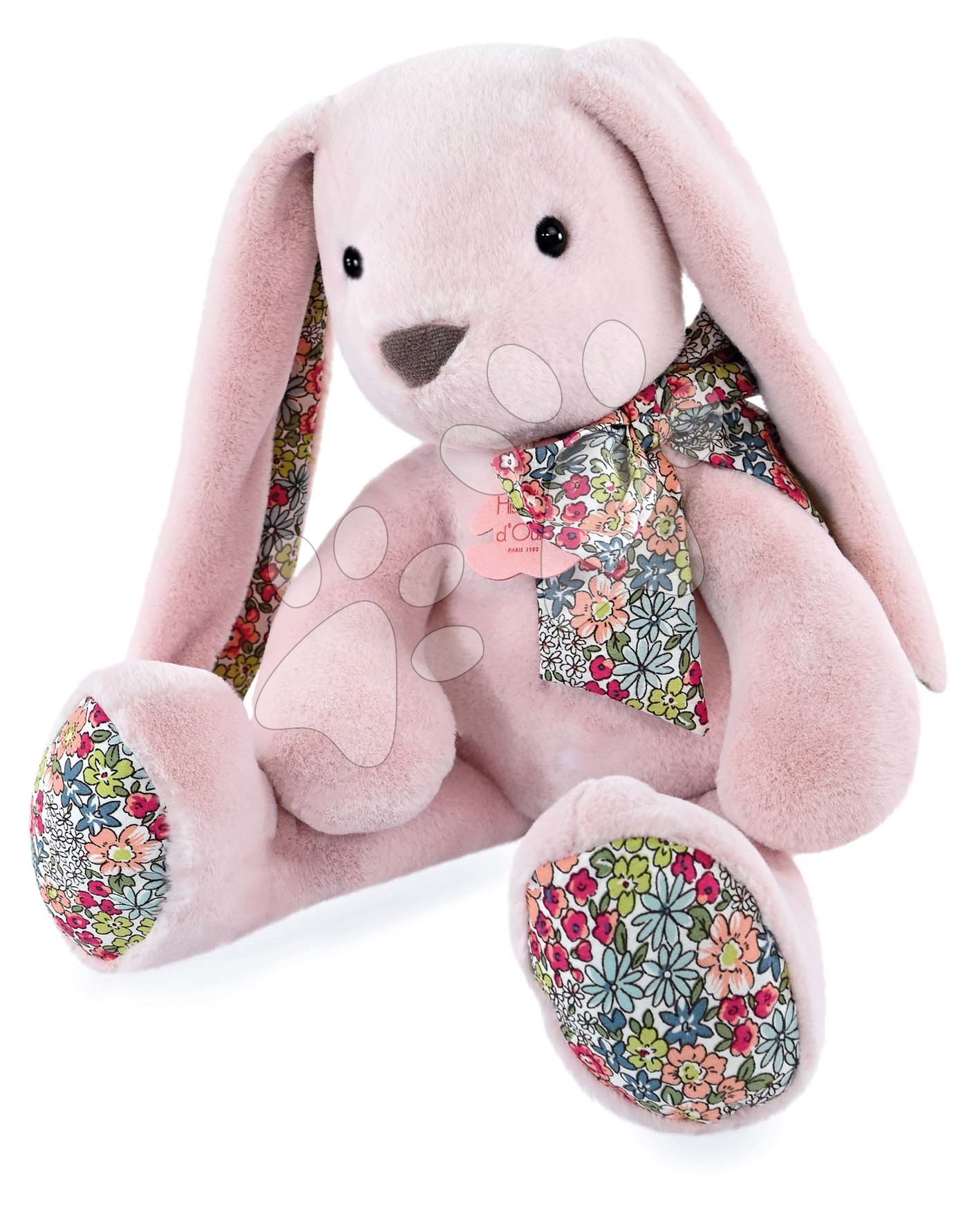 E-shop Plyšový zajačik Bunny Tender Pink Copain Calin Histoire d’ Ours ružový 40 cm od 0 mes