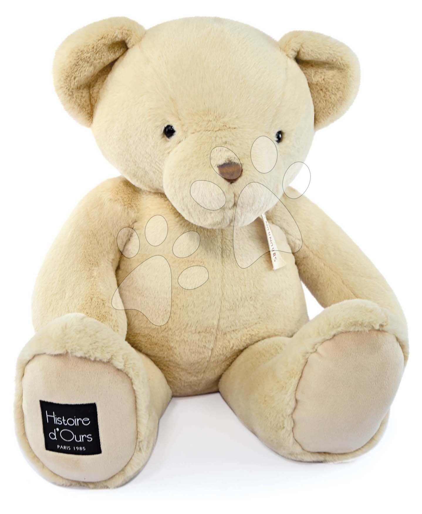 E-shop Plyšový medvedík Vanilla Le Nounours Histoire d’ Ours béžový 75 cm od 0 mes