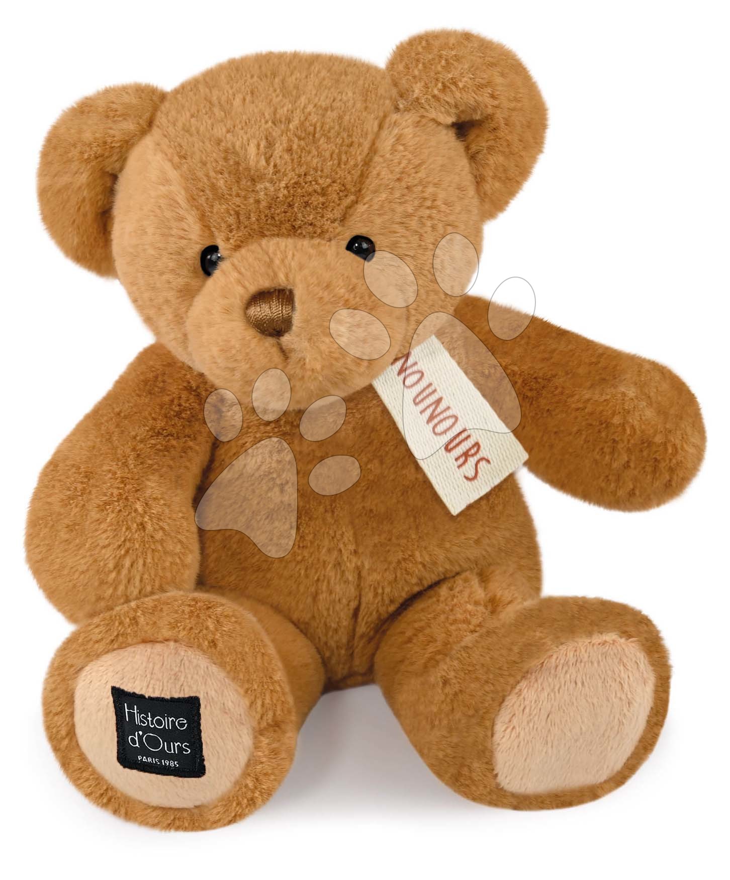 Plyšový medvedík Hazelnut Le Nounours Histoire d’ Ours hnedý 28 cm od 0 mes