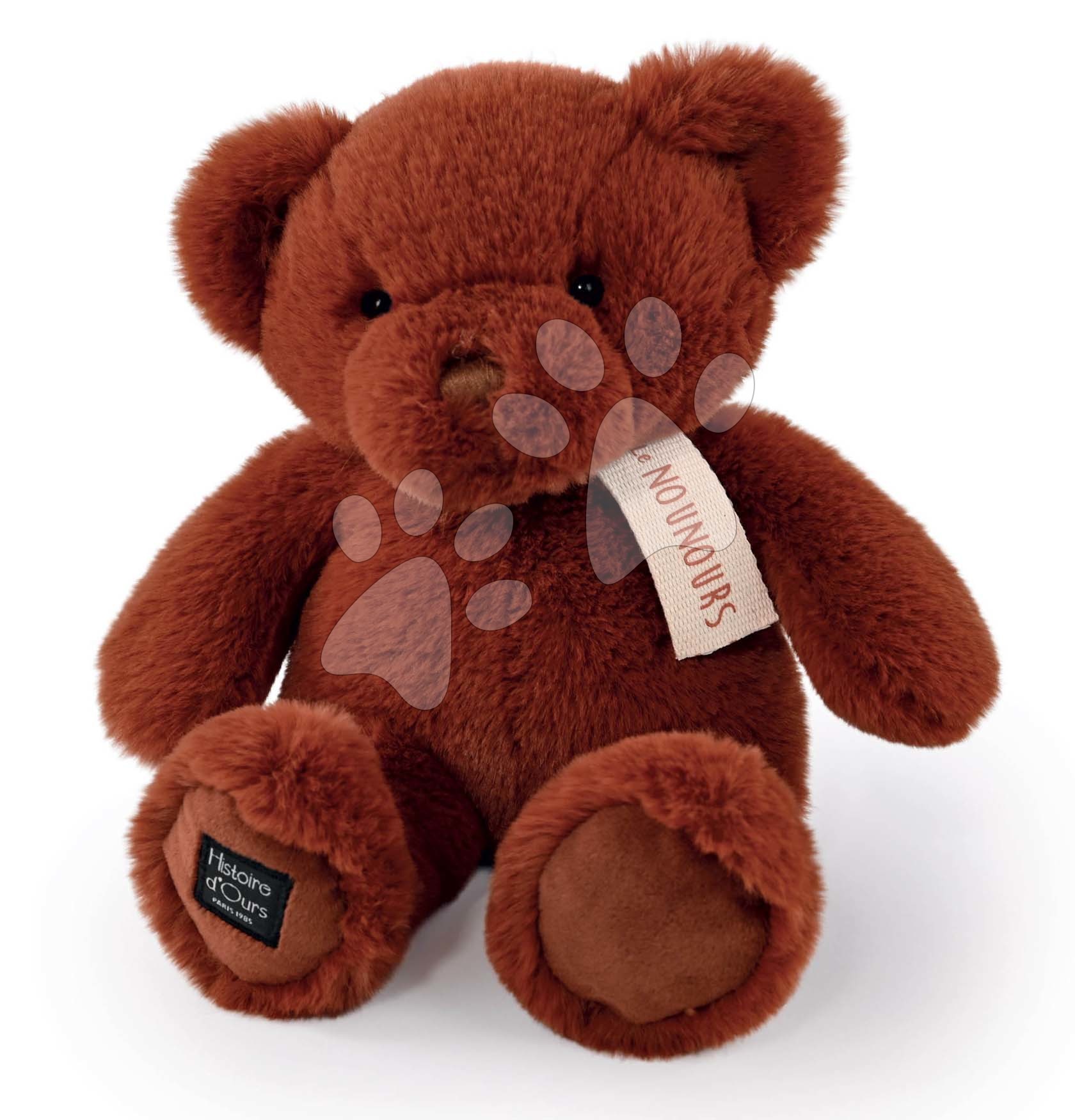 Plyšový medvídek Cinnamon Le Nounours Histoire d’ Ours skořicově hnědý 28 cm od 0 měsíců