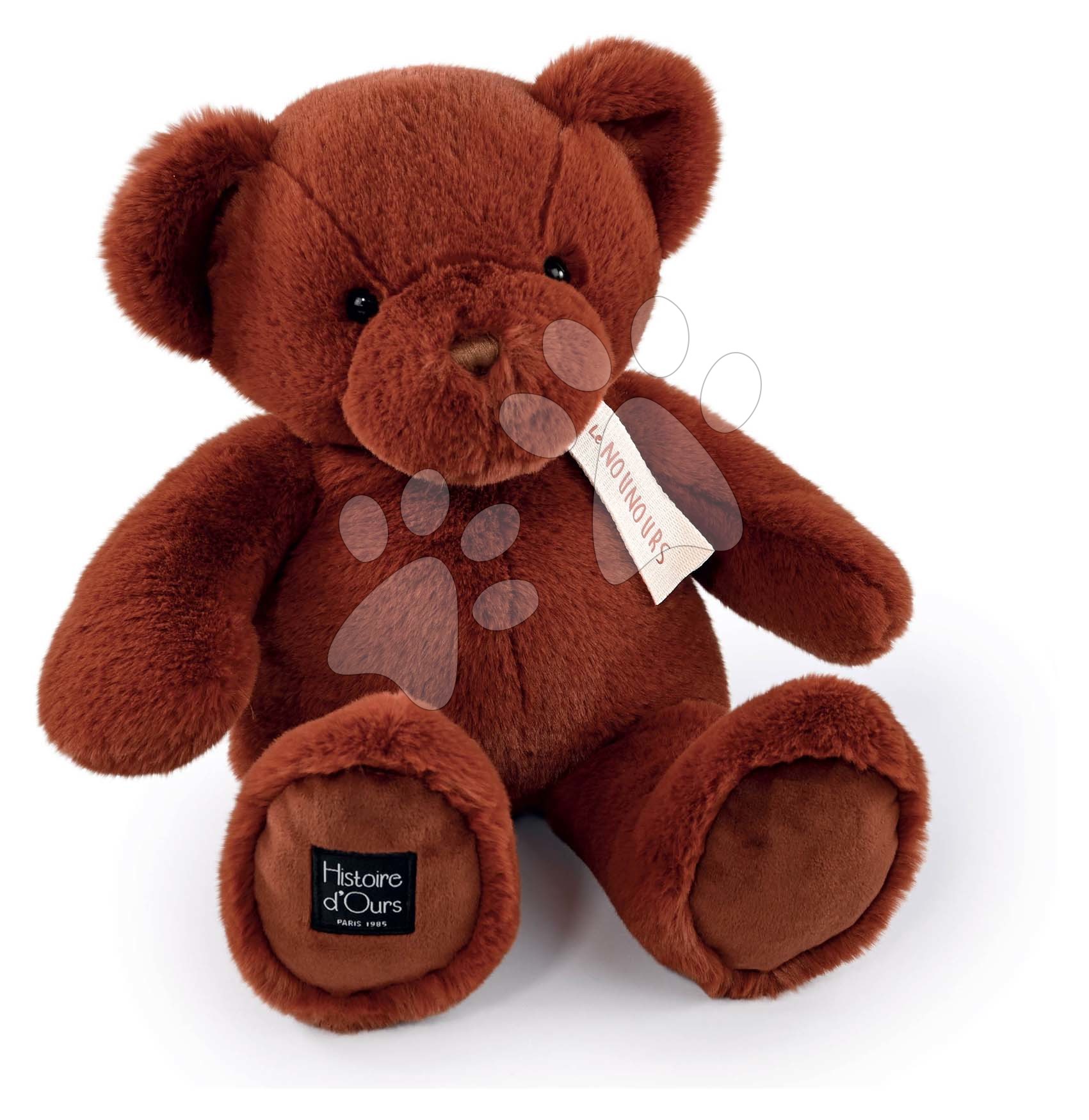 Plyšový medvedík Cinnamon Le Nounours Histoire d’ Ours škoricovohnedý 40 cm od 0 mes