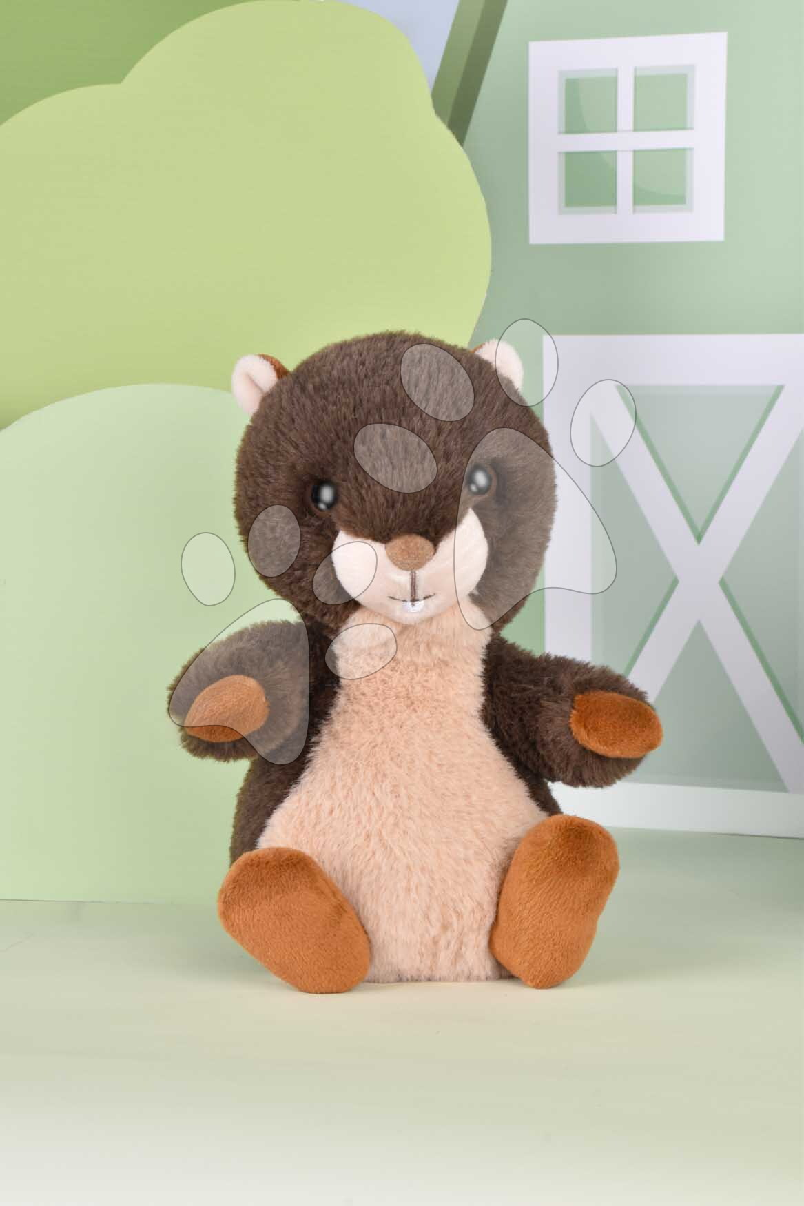 Plüss mormota The Soft Stretch Marmot Histoire d’ Ours barna 20 cm 0 hó-tól