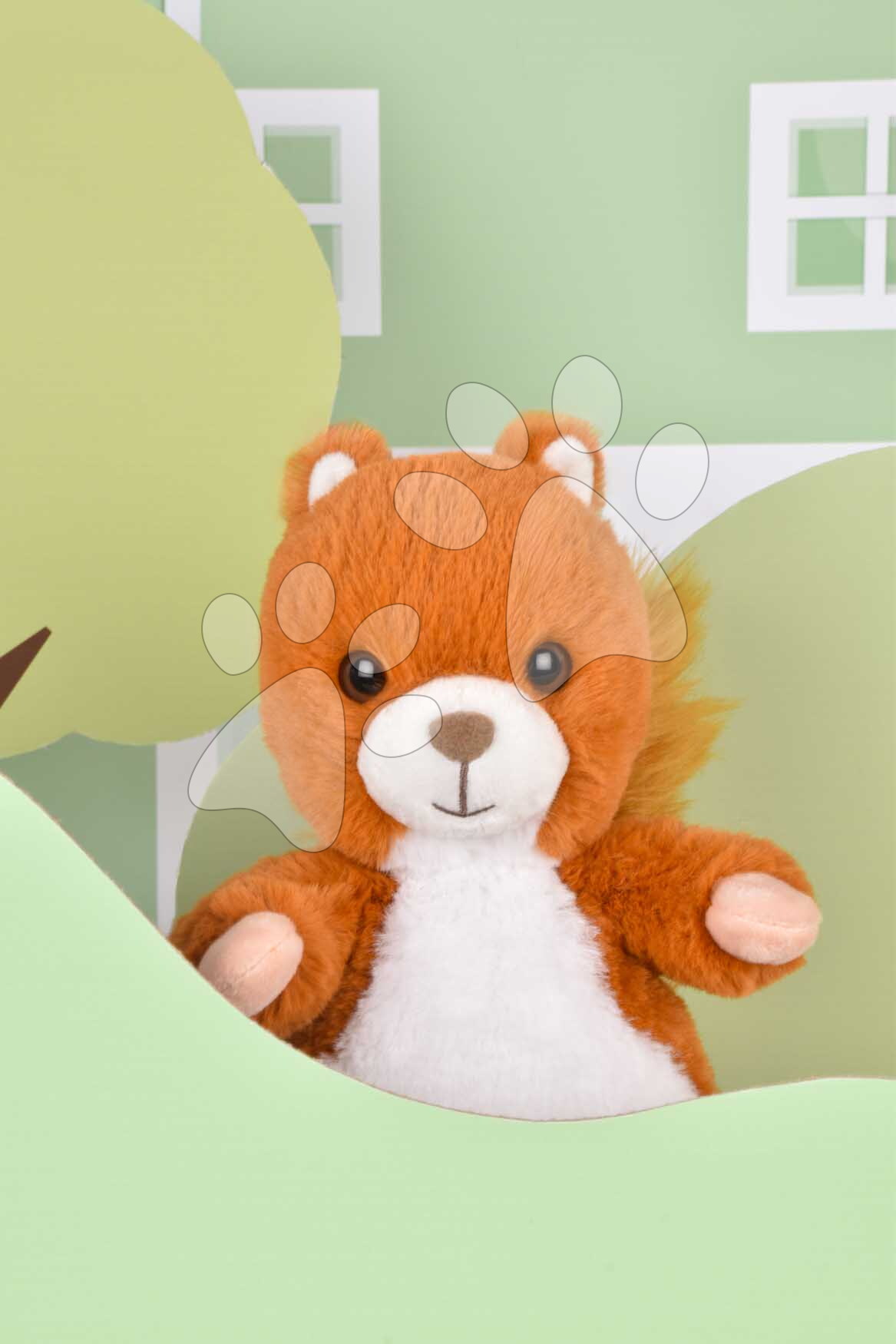 Plüss mókus The Soft Stretch Squirrel Histoire d’ Ours narancssárga 20 cm 0 hó-tól