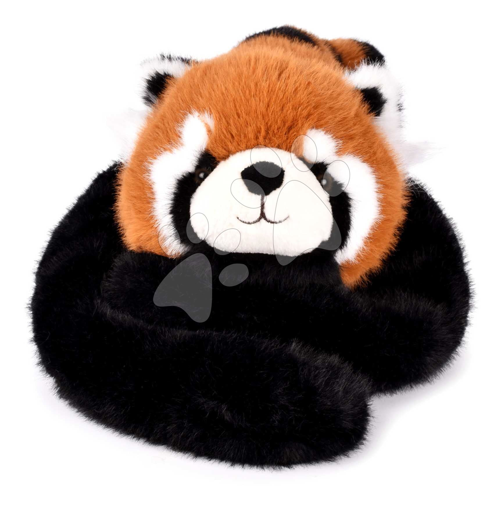 Long Oreiller Panda Roux 60 Cm – Peluche Douce Pour Câlins – Coussin Lit Canapé – Cadeau Noël Anniversaire – Pour Enfants Et Adultes