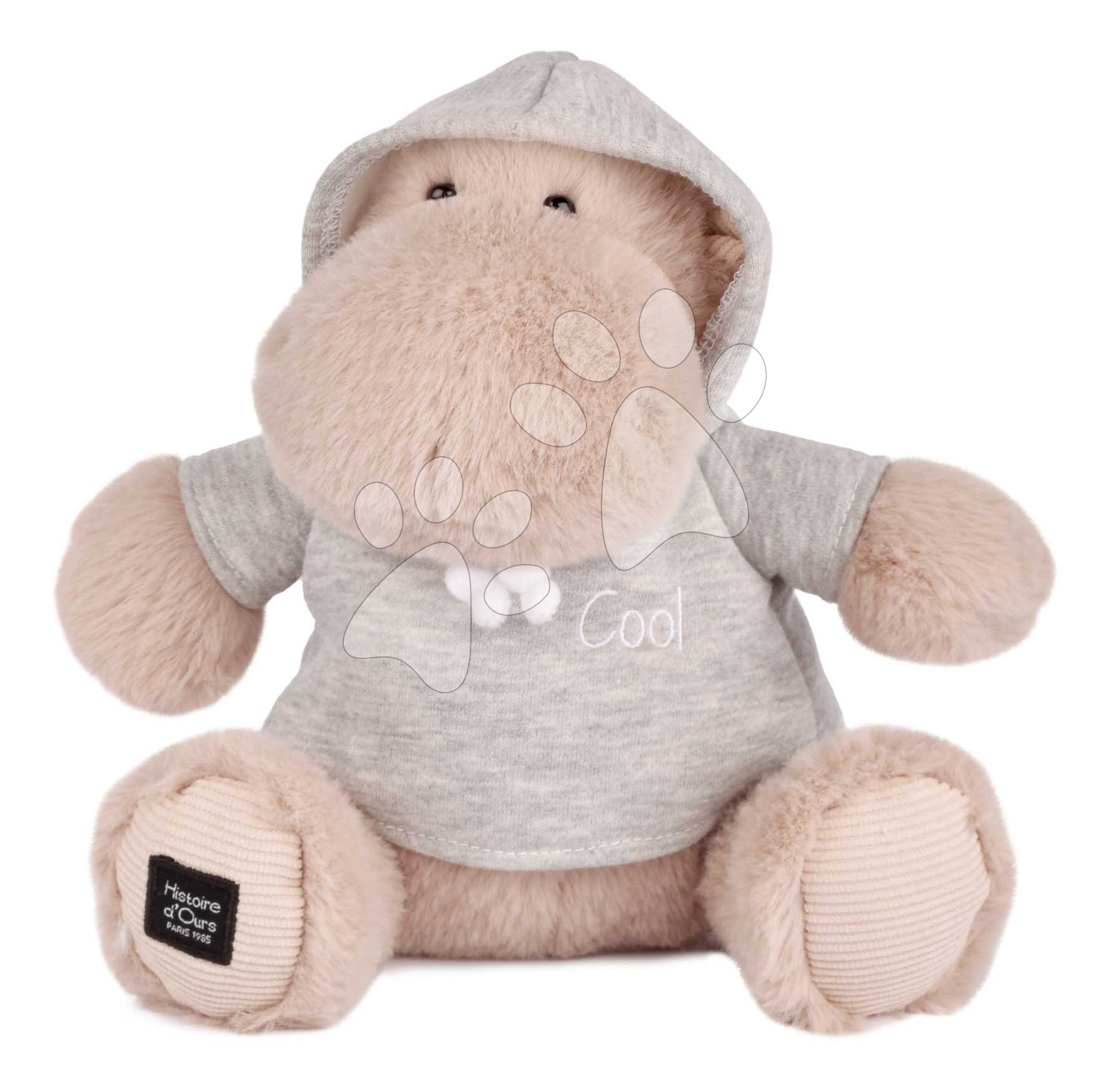 Plüss víziló pulcsiban Chilly Max Hippo Histoire d’ Ours bézs 20 cm 0 hó-tól
