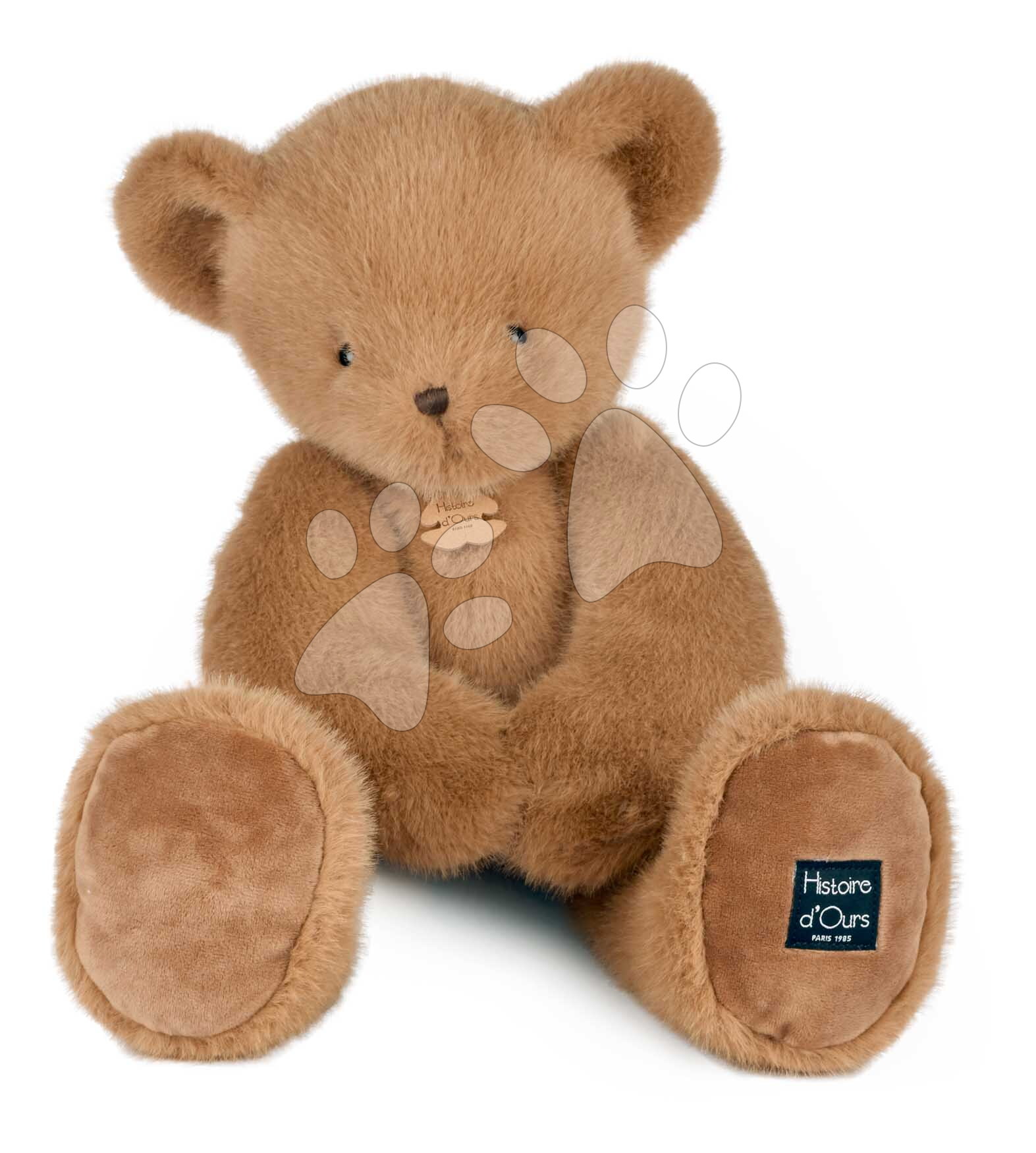 Plyšový medveď Clémentin Peanut Praline Histoire d’ Ours hnedý 60 cm od 0 mes