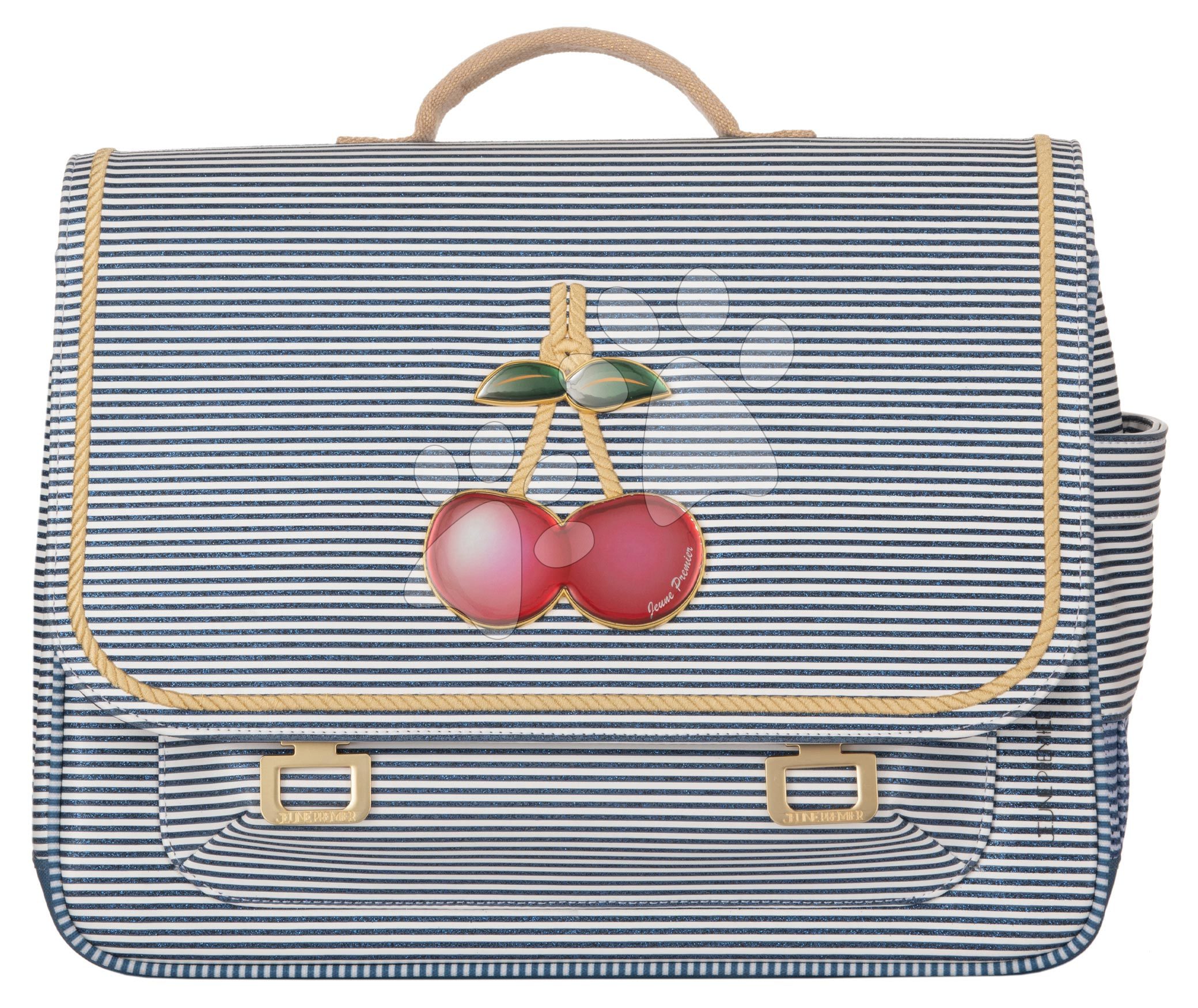 Školské aktovky - Školská aktovka It Bag Midi Glazed Cherry Jeune Premier ergonomická luxusné prevedenie 30*38 cm