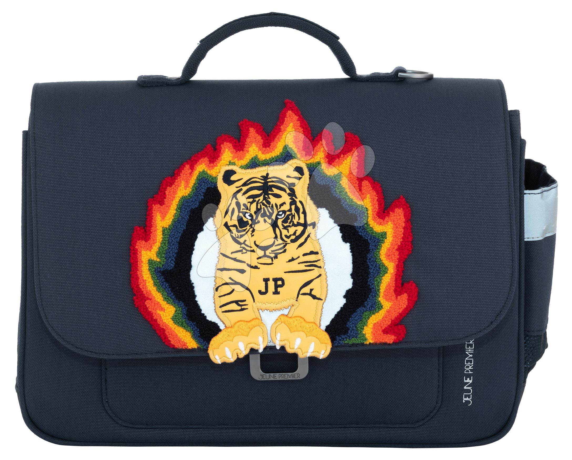 Školská aktovka It Bag Mini Tiger Flame Jeune Premier ergonomická luxusné prevedenie 27*32 cm