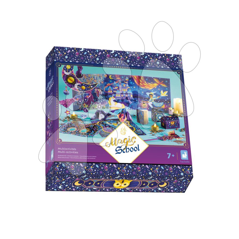 Maxi kreatívna sada Magická škola Multi-activities Magic School Atelier Janod s aktivitami od 7 rokov J09111