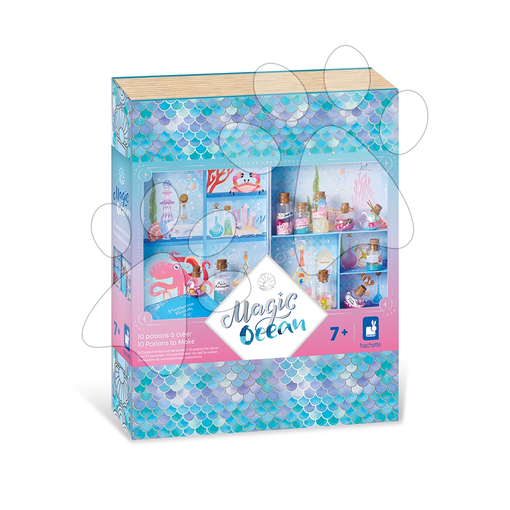 Kreatívna sada DIY Vyrob si sám Čarovný elixír Magický oceán My Magic Potion Magic Ocean Atelier Janod od 7 rokov J09143