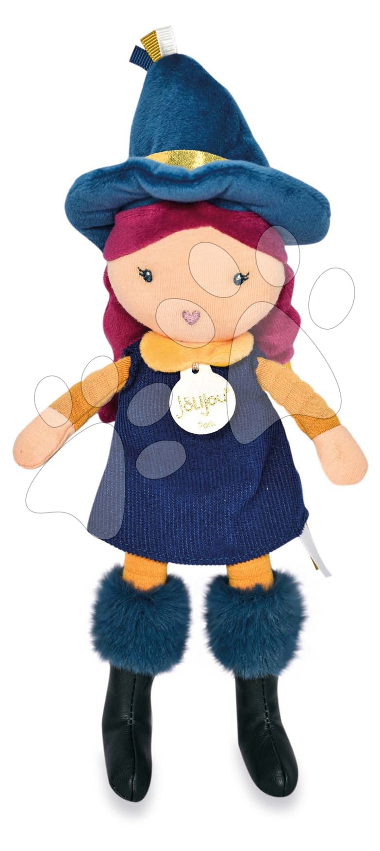 E-shop Bábika čarodejnica Nice Witches Jolijou 24 cm s klobúkom z jemného textilu 3 rôzne druhy od 5 rokov