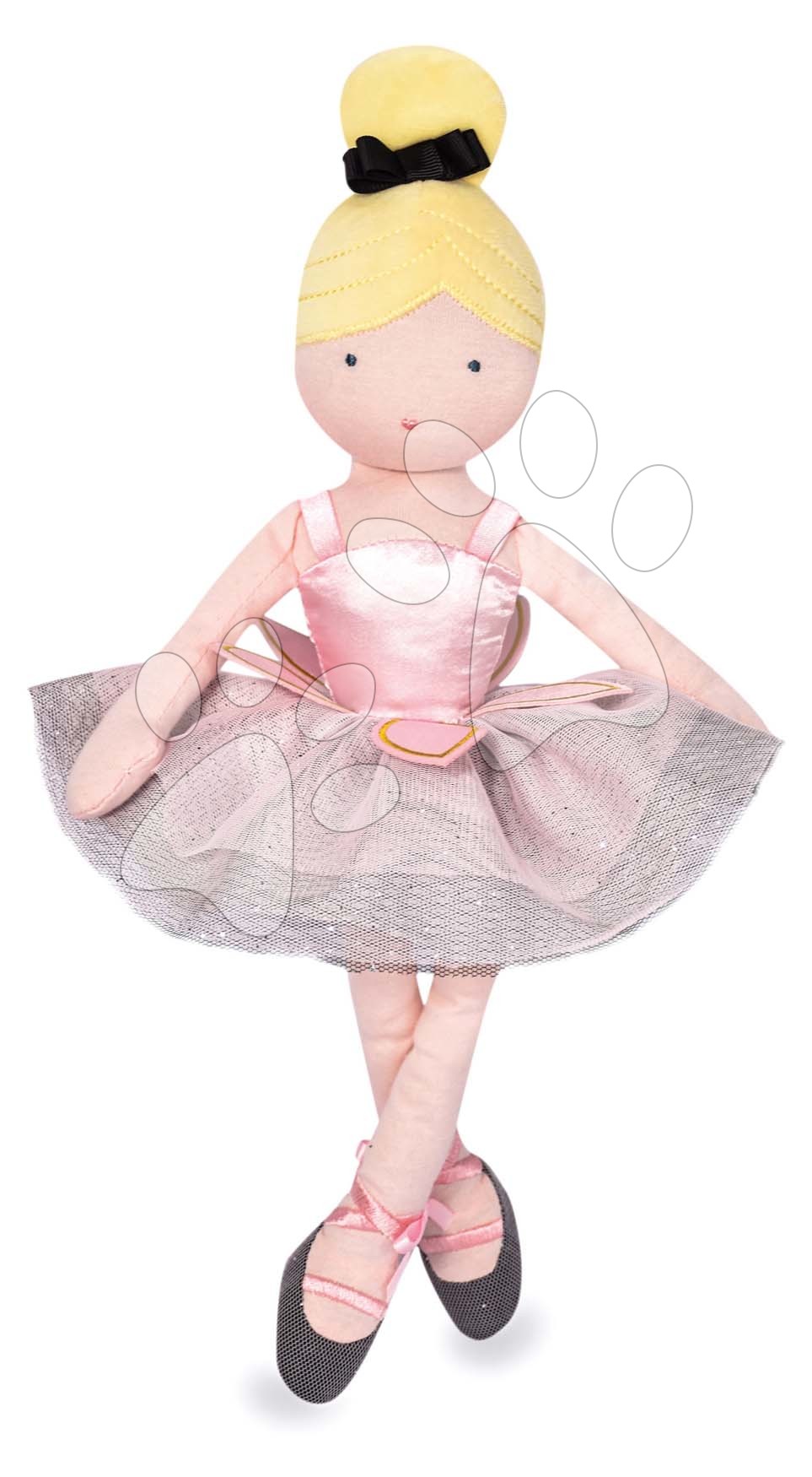 E-shop Bábika Margot My Little Ballerina Jolijou 35 cm v ružovo-strieborných šatách so sukničkou z jemného textilu od 4 rokov