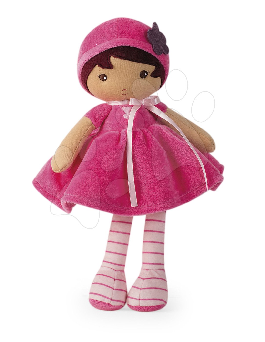 Kaloo rongybaba csecsemőknek Emma K Tendresse 32 cm rózsaszín ruhában ajándékcsomagolásban 962083