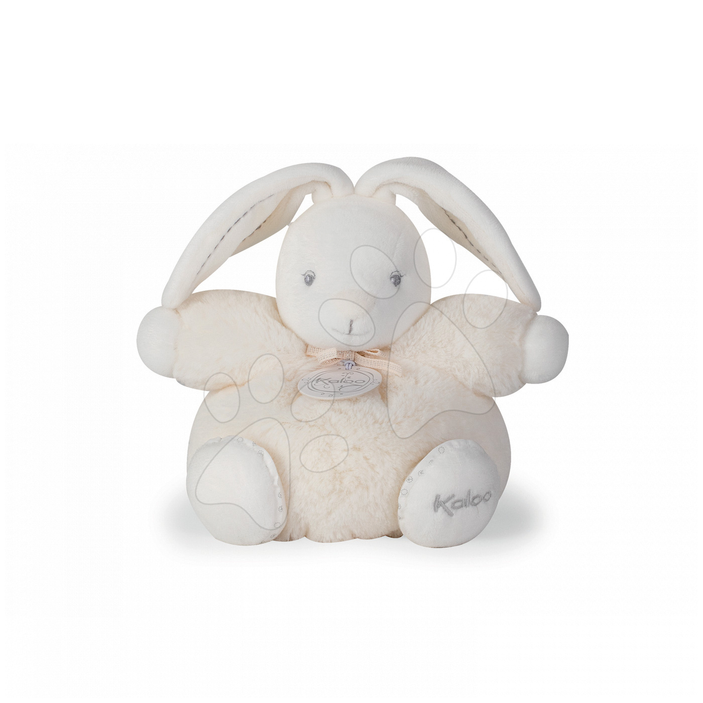 Hračky pre bábätká - Plyšový zajačik Perle-Chubby Rabbit Kaloo 18 cm v darčekovom balení pre najmenších krémový