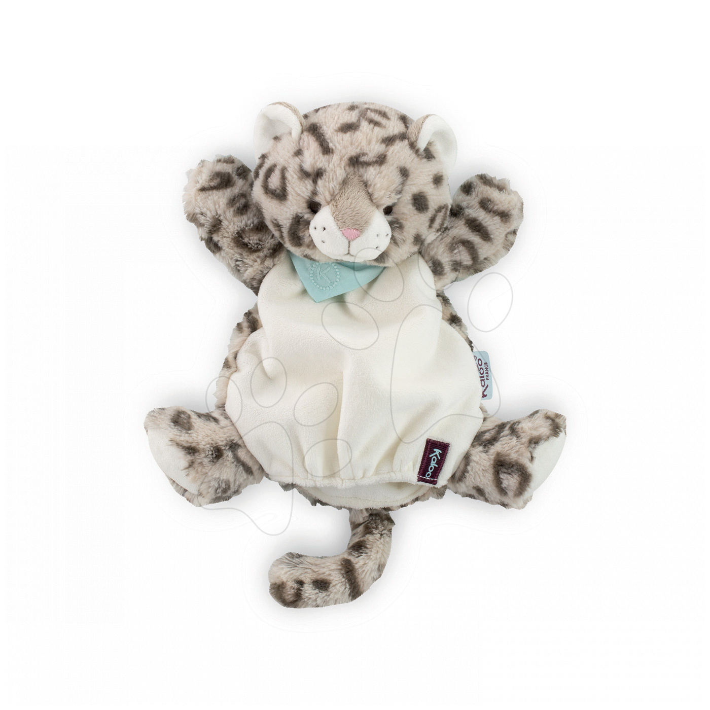 Kaloo bábka plyšový leopard Les Amis-Leopard Doudou 969319 béžový