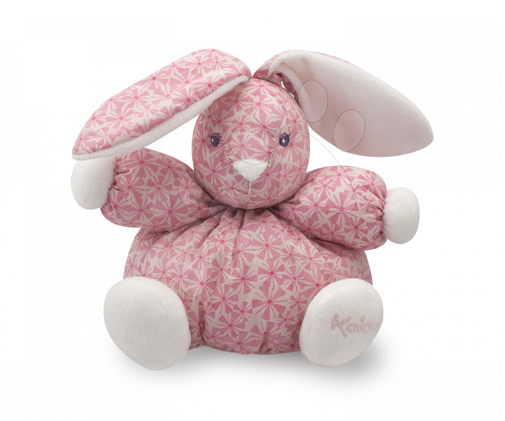 E-shop Kaloo plyšový zajko Petite Rose-Chubby Rabbit 969864 ružový