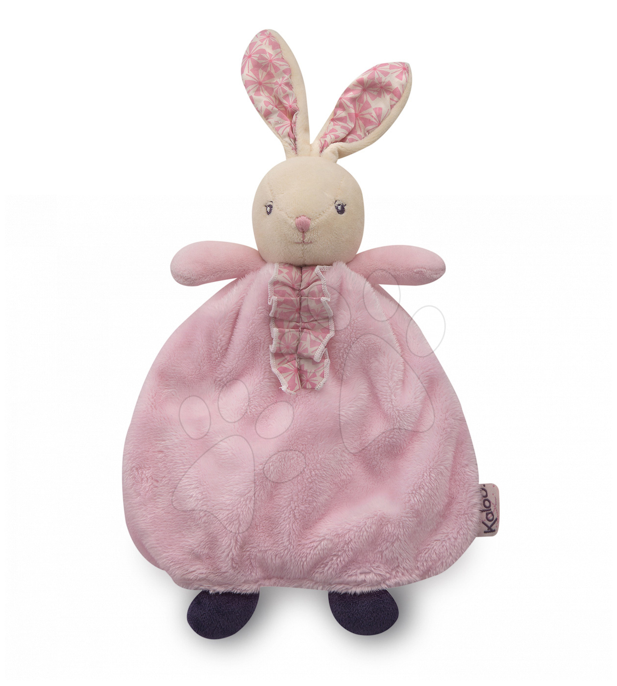 Kaloo plüss nyuszi Petite Rose-Doudou Girly Rabbit 969867 rózsaszín