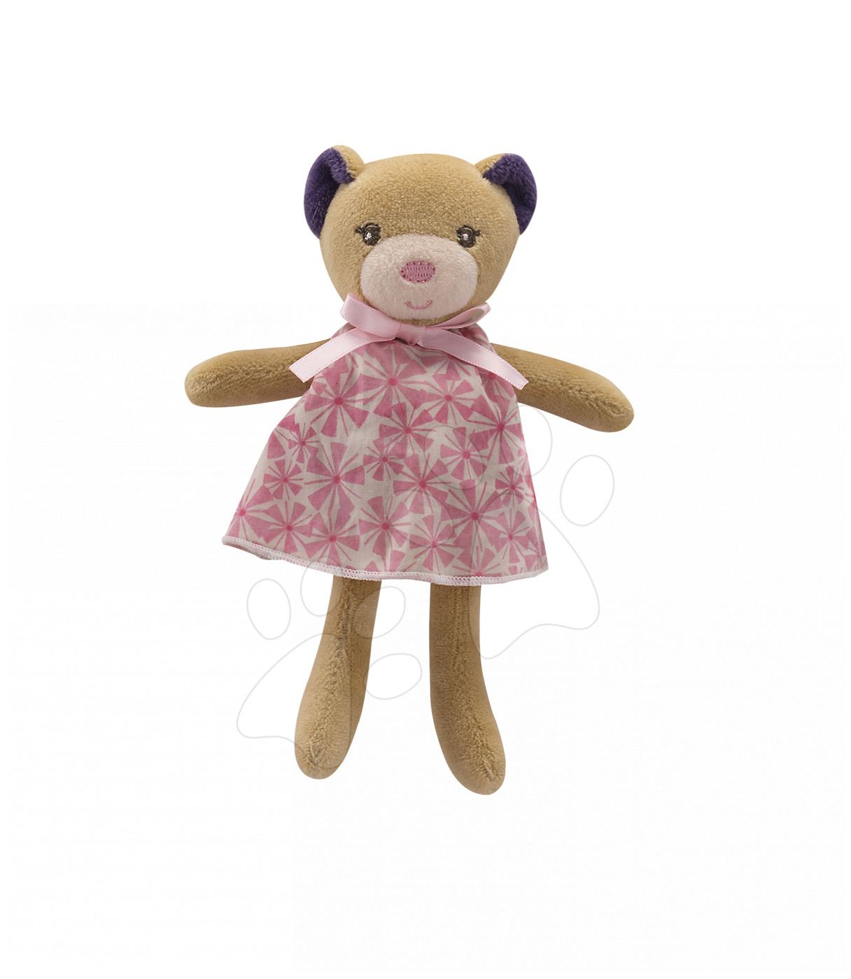 Handrové bábiky - Plyšový medvedík bábika Petite Rose-Mini Dolls Kaloo 12 cm pre najmenších