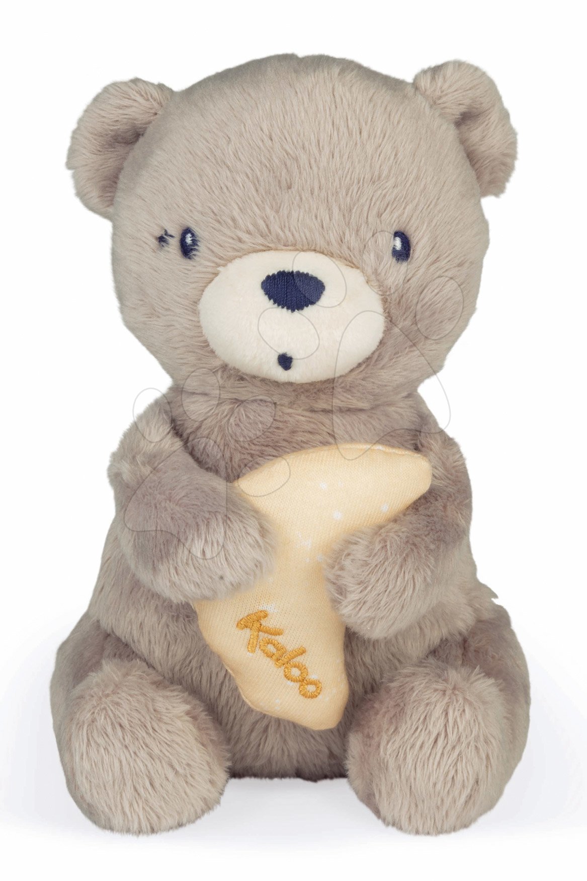 E-shop Plyšový medveď s melódiou My Musical Bear Home Kaloo hnedý 16 cm z jemnej plyše a 'Brahms Lullaby' hudbou od 0 mes