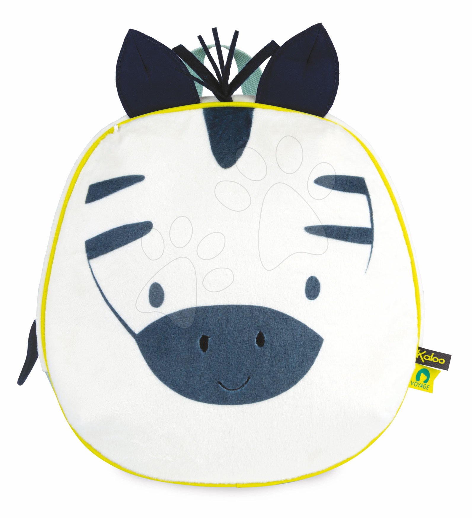 Hátizsák Zebra My Cuddle Backpack Home Kaloo cipzáras 26*25 cm gyerekeknek 2 évtől