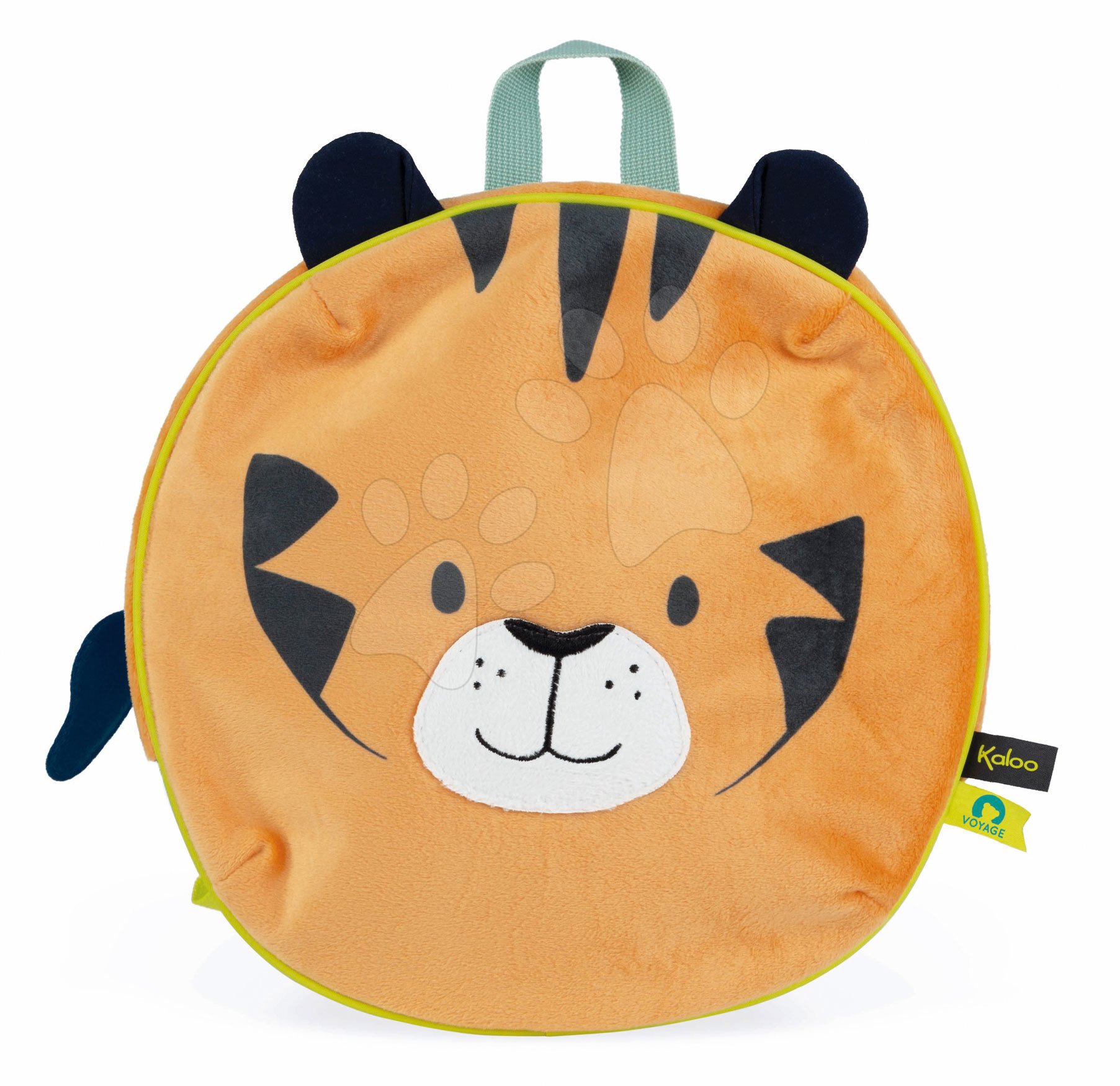 Batoh lev My Cuddle Backpack Home Kaloo se zipem 26*25 cm pro děti od 2 let