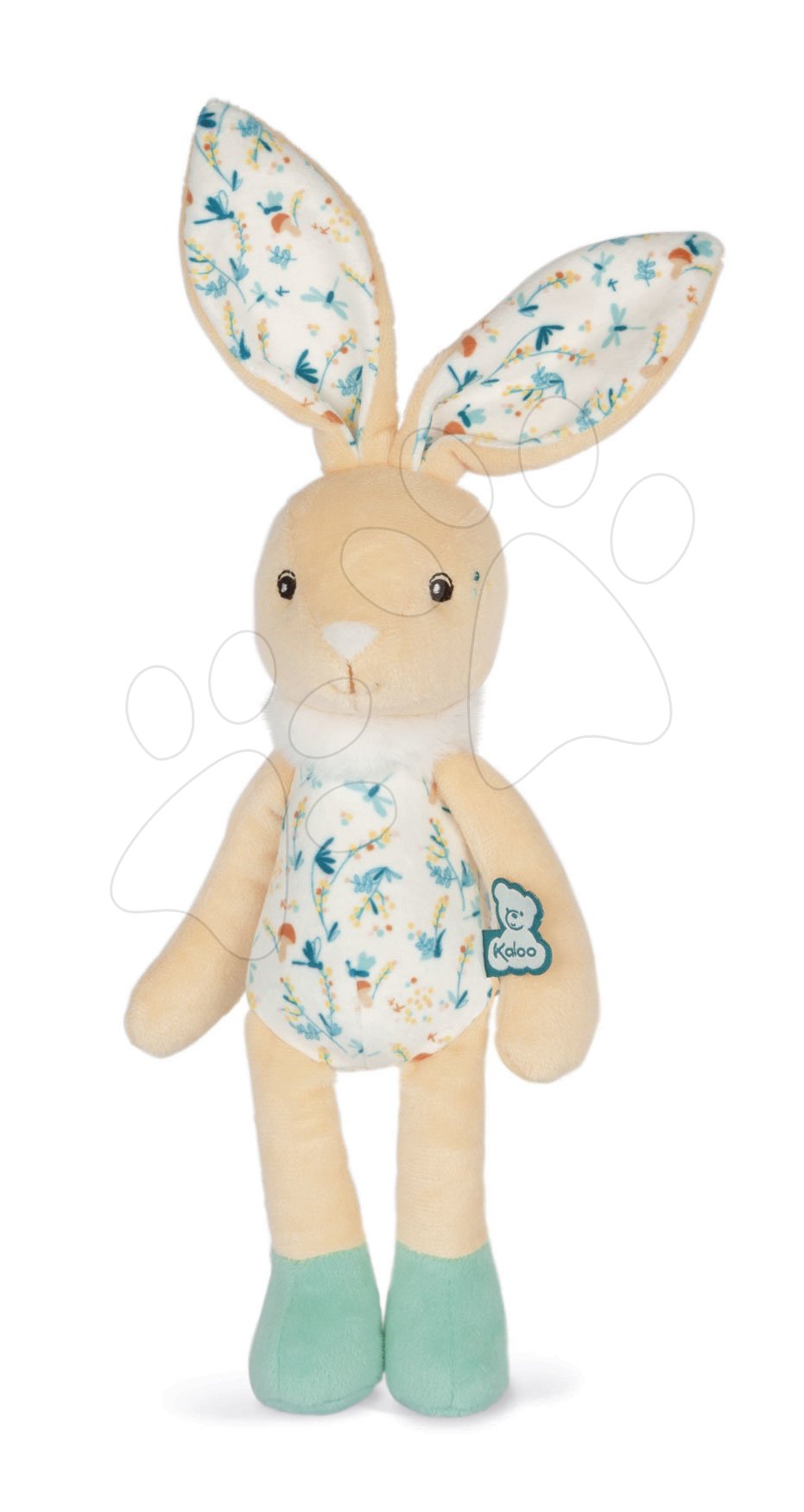 Bábika plyšový zajac Justin Rabbit Doll Fripons Kaloo z jemného materiálu 25 cm v darčekovom balení od 0 mes