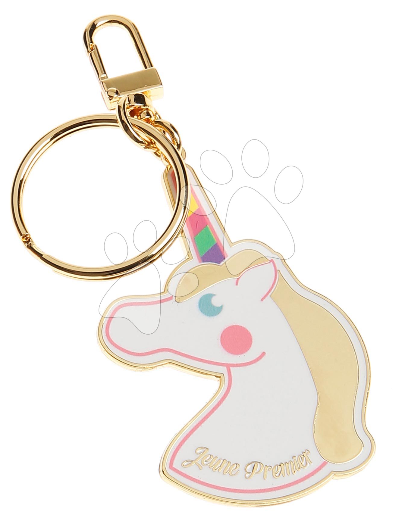 Klíčenka Keychain Unicorn Shiny Gold Jeune Premier luxusní provedení