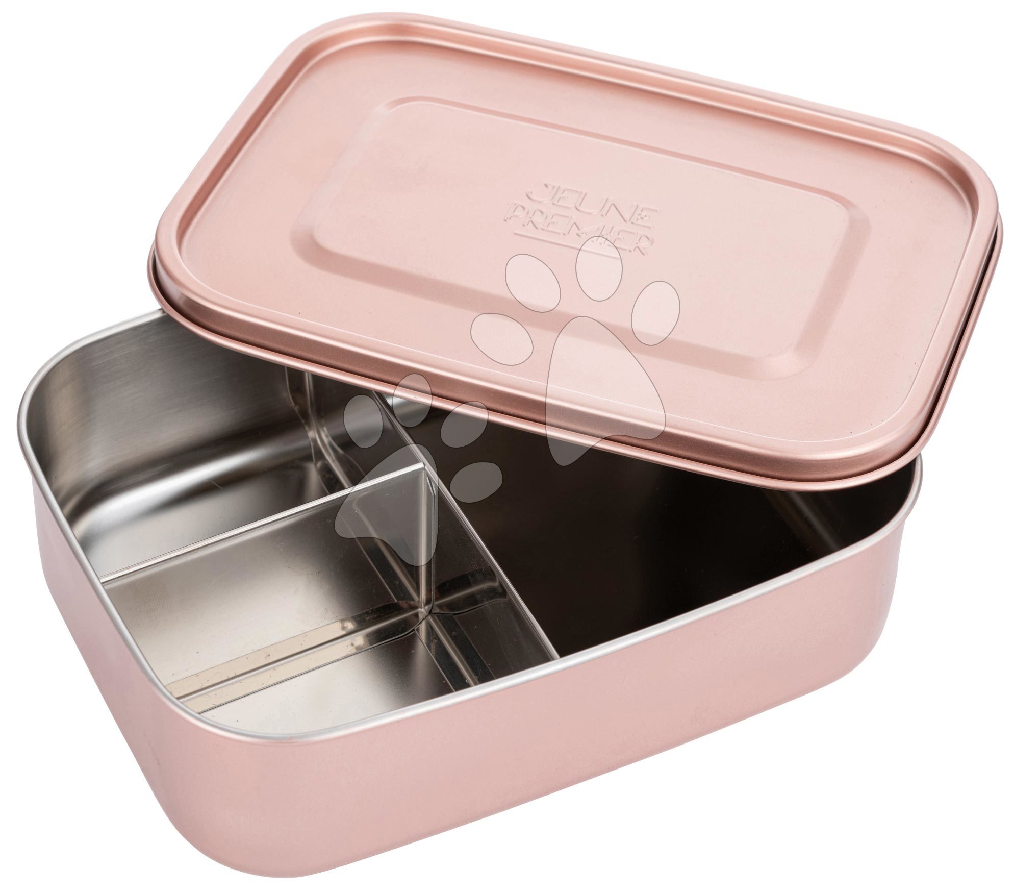 Uzsonnás doboz Stainless Steel Lunchbox Rose Gold Jeune Premier 100% rozsdamentes acél luxus kivitel 21*7 cm JPLB022xxx