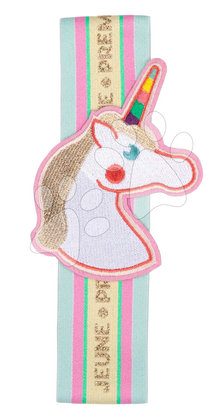 Elastická páska na box s desiatou Lunchbox Elastic Unicorn Jeune Premier luxusné prevedenie