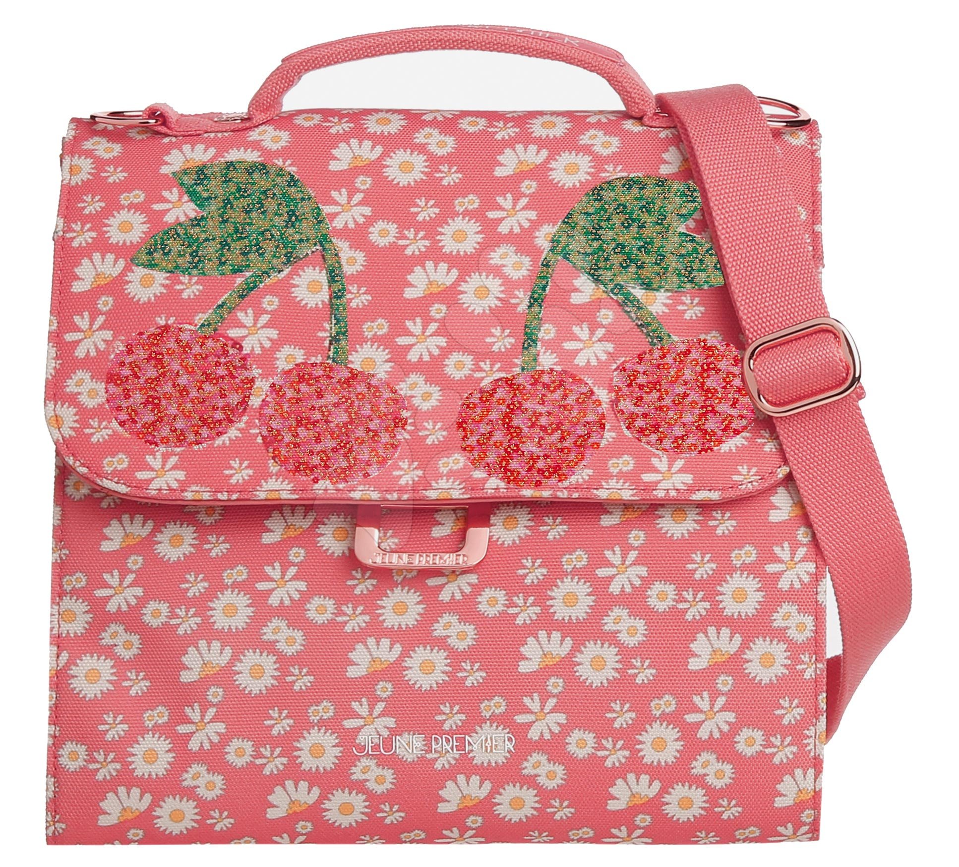 Box na svačinu Lunch Bag Miss Daisy Jeune Premier ergonomický luxusní provedení 22*24 cm