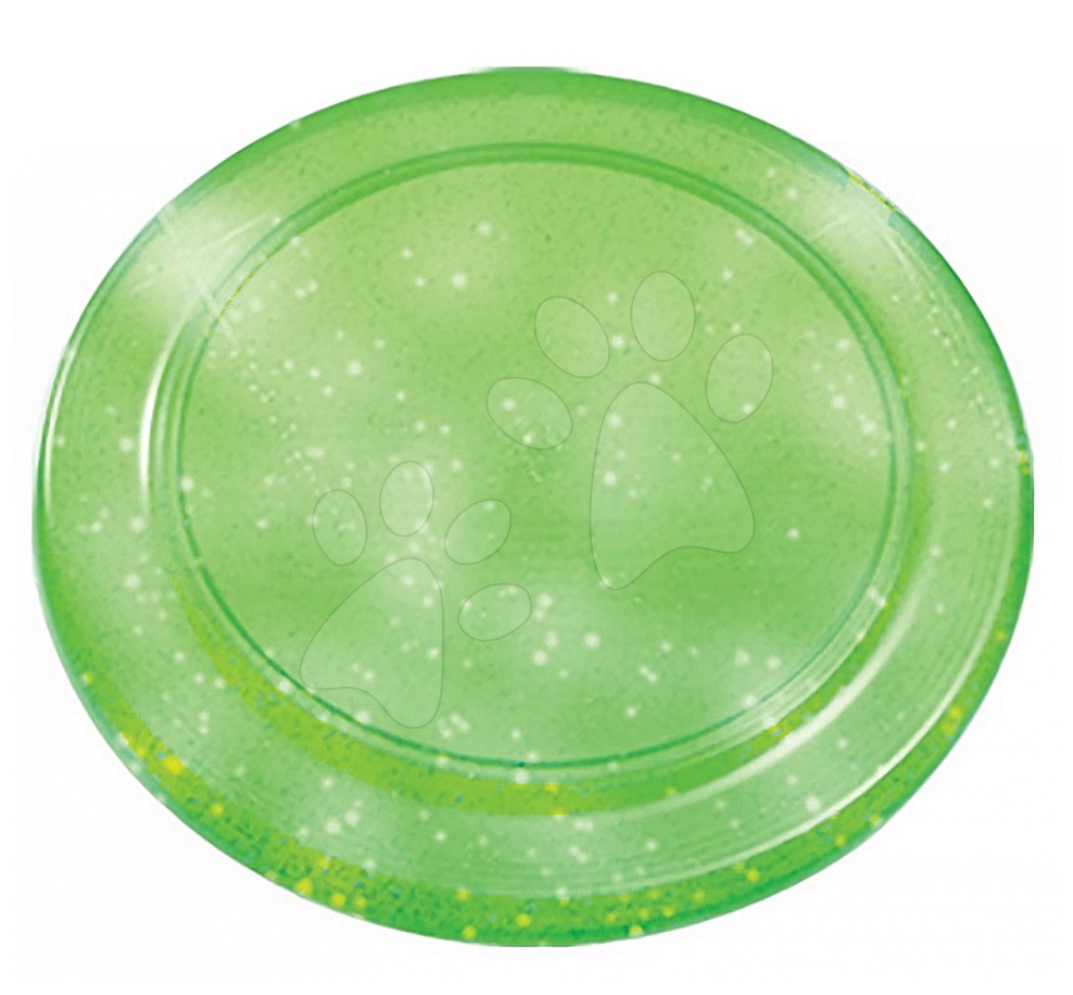 Létající talíře - Létající talíř Écoiffier s třpytkami průměr 23 cm zelený od 18 měsíců