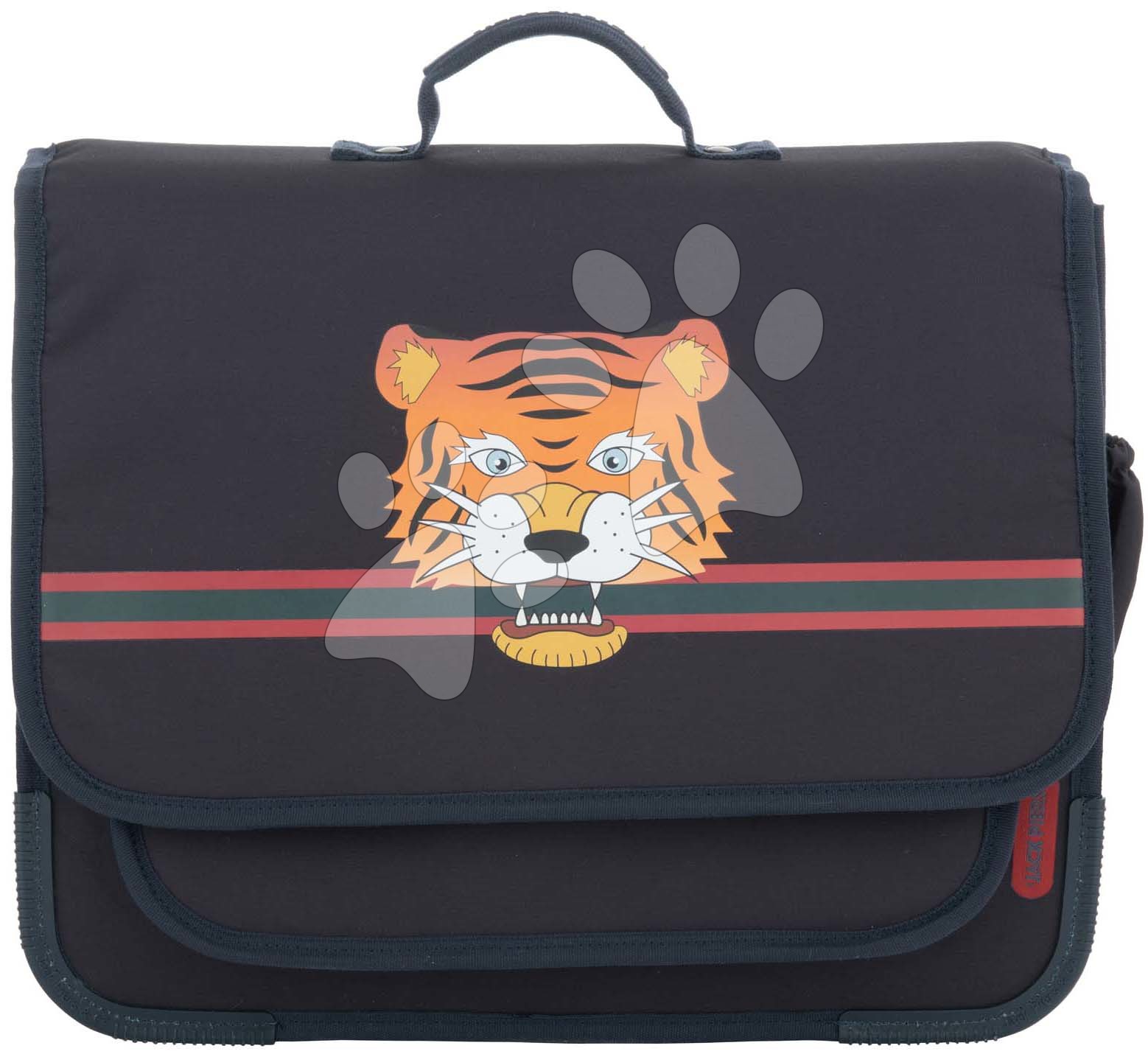 E-shop Školská aktovka Schoolbag Paris Large Tiger Jack Piers ergonomická luxusné prevedenie od 6 rokov 38*32*15 cm