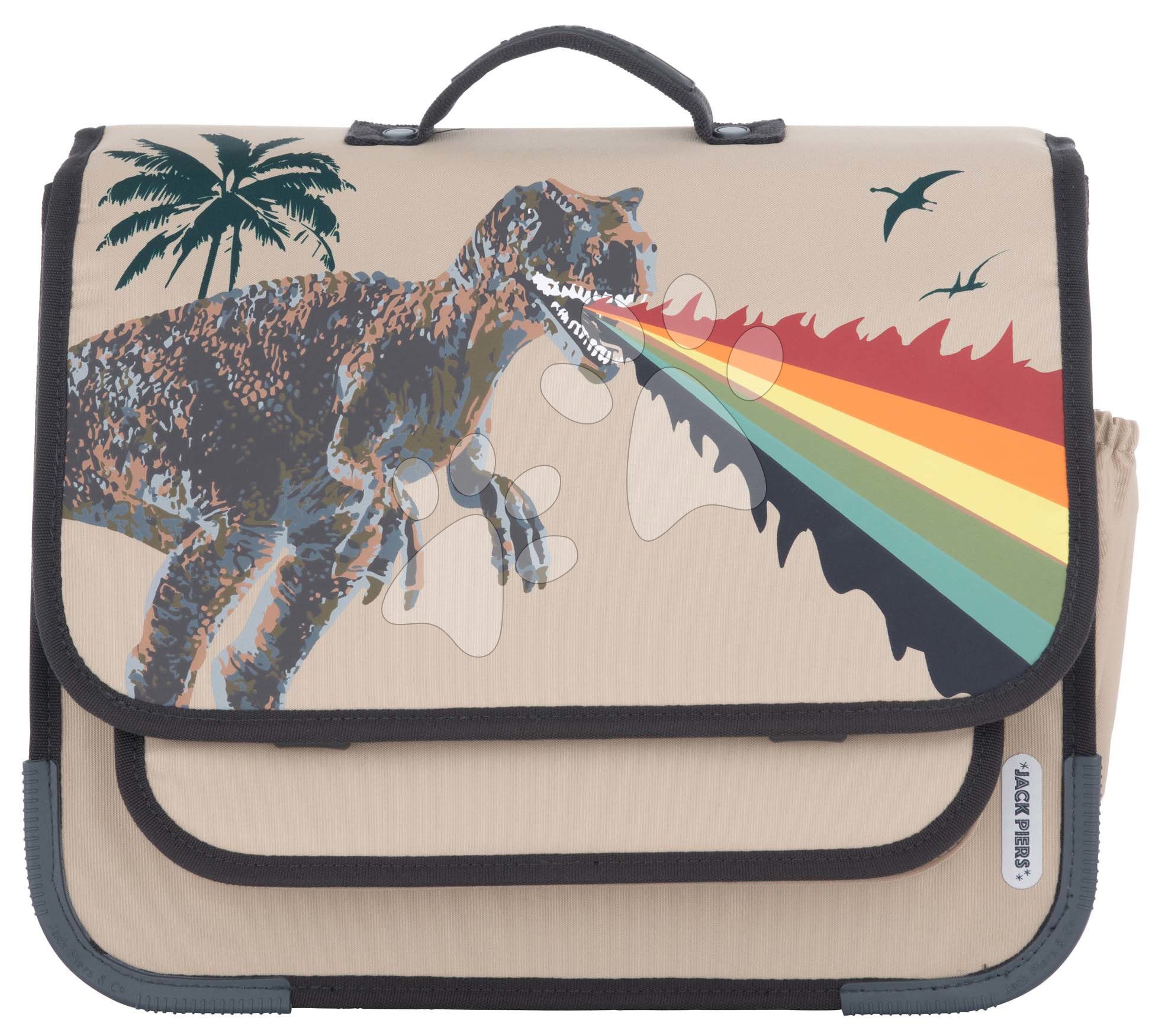 Školní aktovka Schoolbag Paris Large Dinosaur Jack Piers ergonomická luxusní provedení od 6 let