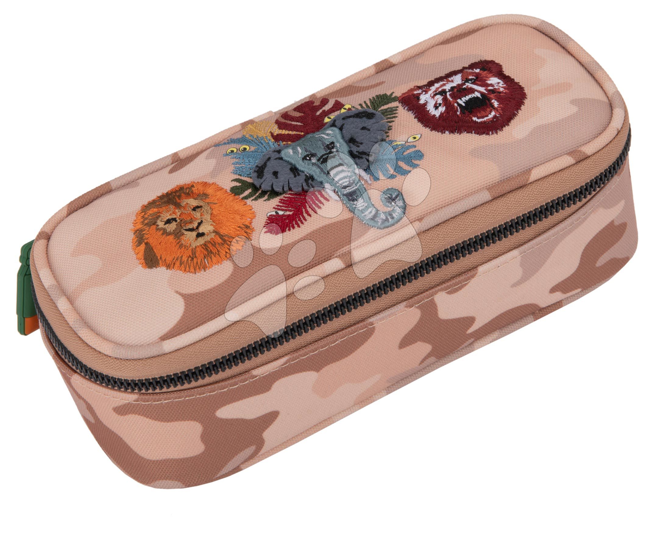 E-shop Školský peračník Pencil Box Wildlife Jeune Premier ergonomický luxusné prevedenie 22*7 cm