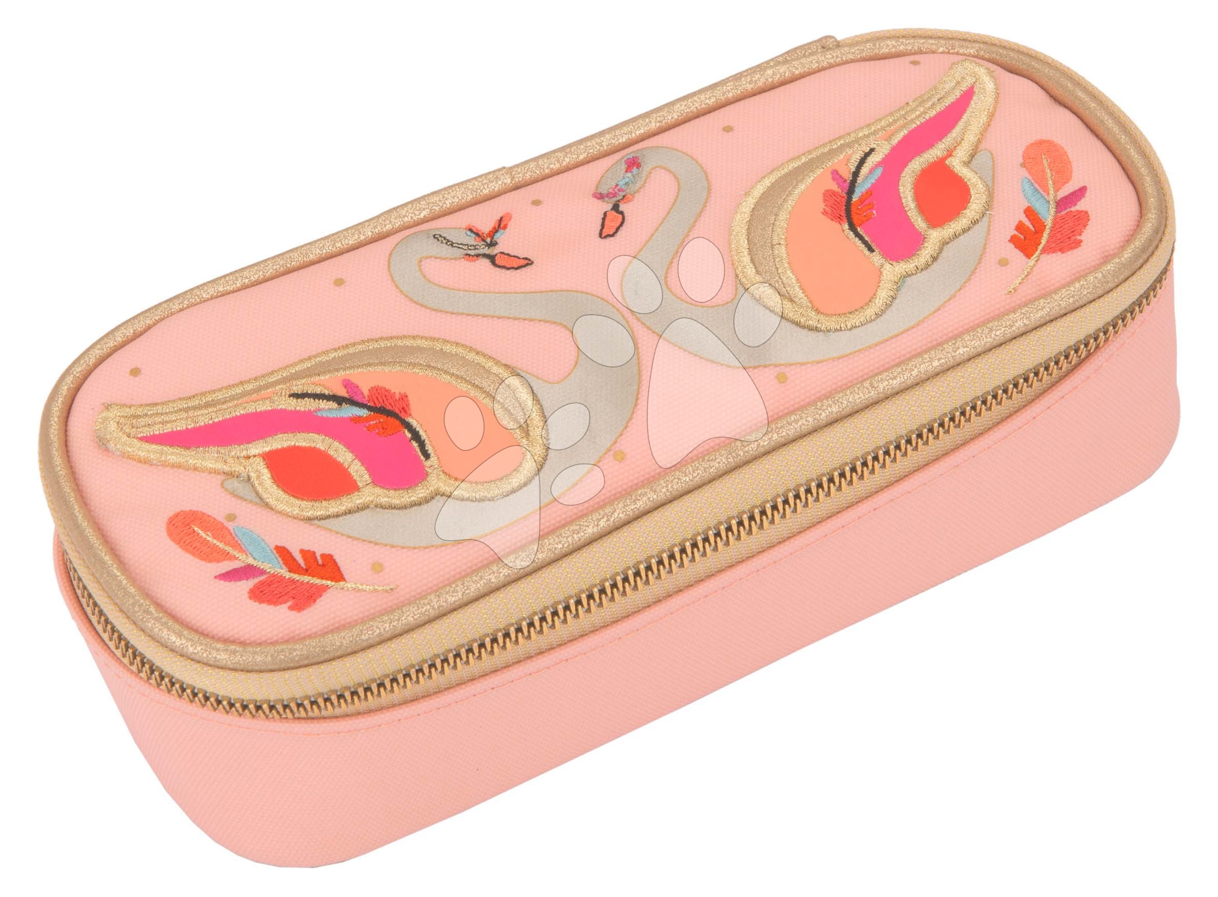 Tolltartó Pencil Box Pearly Swans Jeune Premier ergonomikus luxus kivitel 22*7 cm