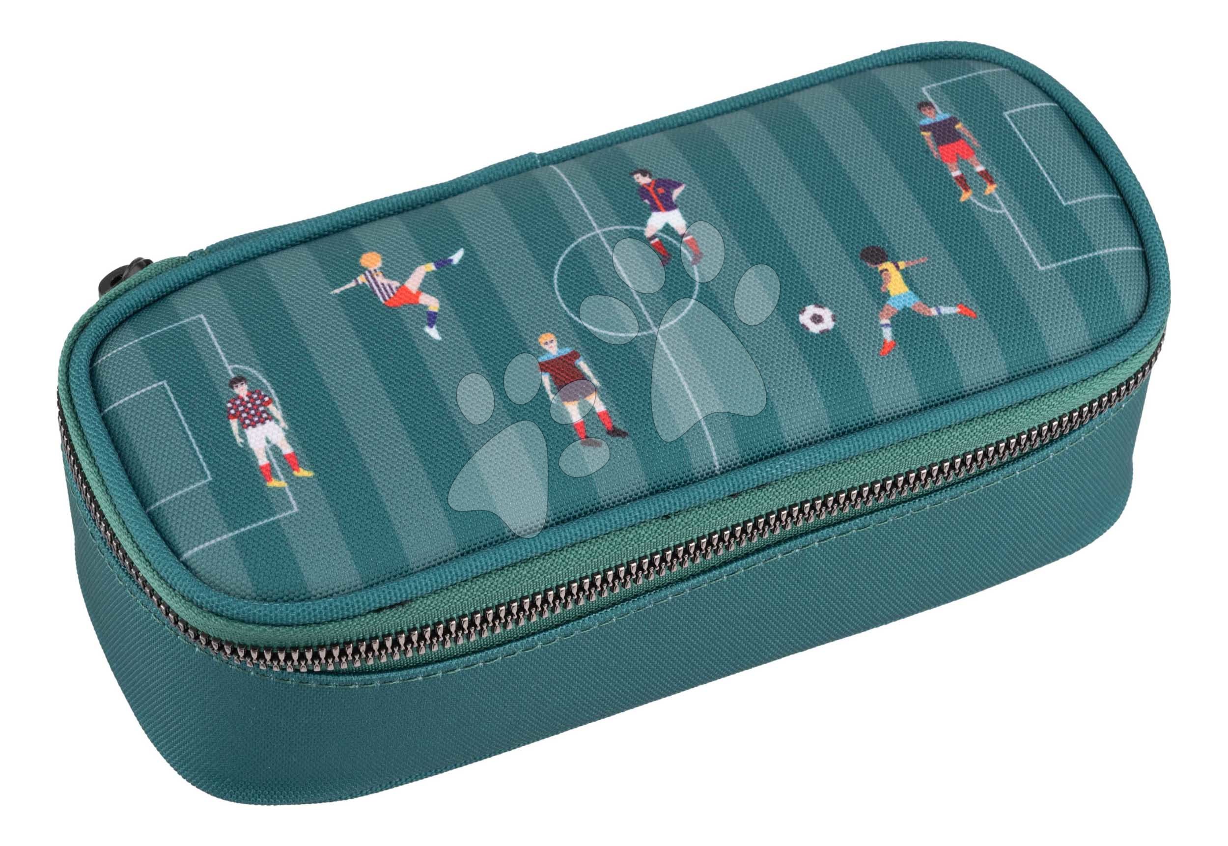 Školský peračník Pencil Box Soccer Game Jeune Premier ergonomický luxusné prevedenie 22*7 cm