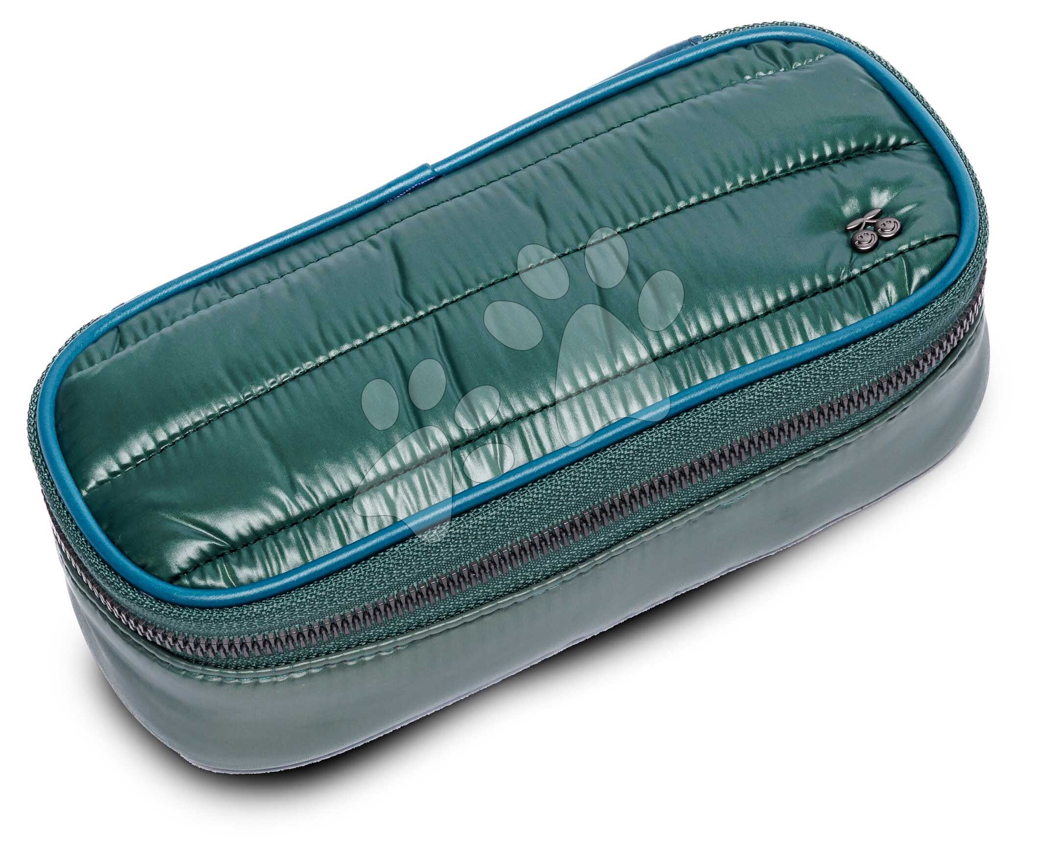 Školský peračník Pencil Box Puffer Green Jeune Premier ergonomický luxusné prevedenie 22*7 cm