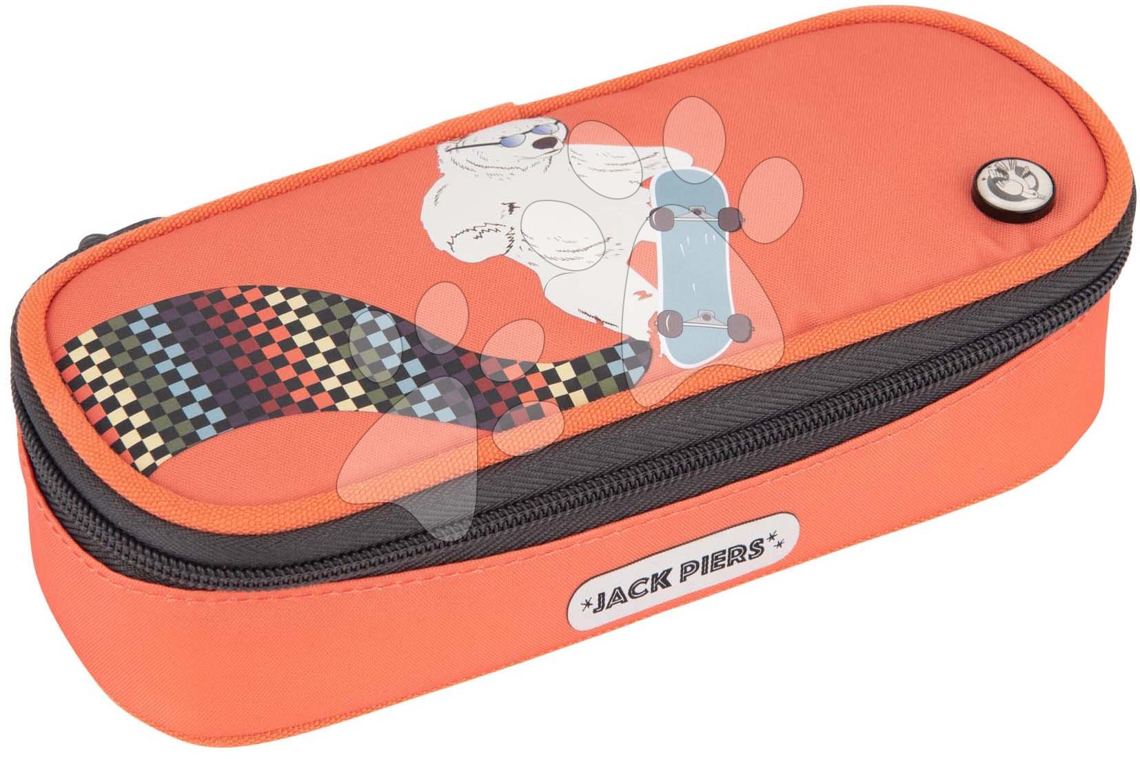 Školský peračník Pencil Case Boogie Bear Jack Piers ergonomický luxusné prevedenie od 2 rokov 20*6*9 cm